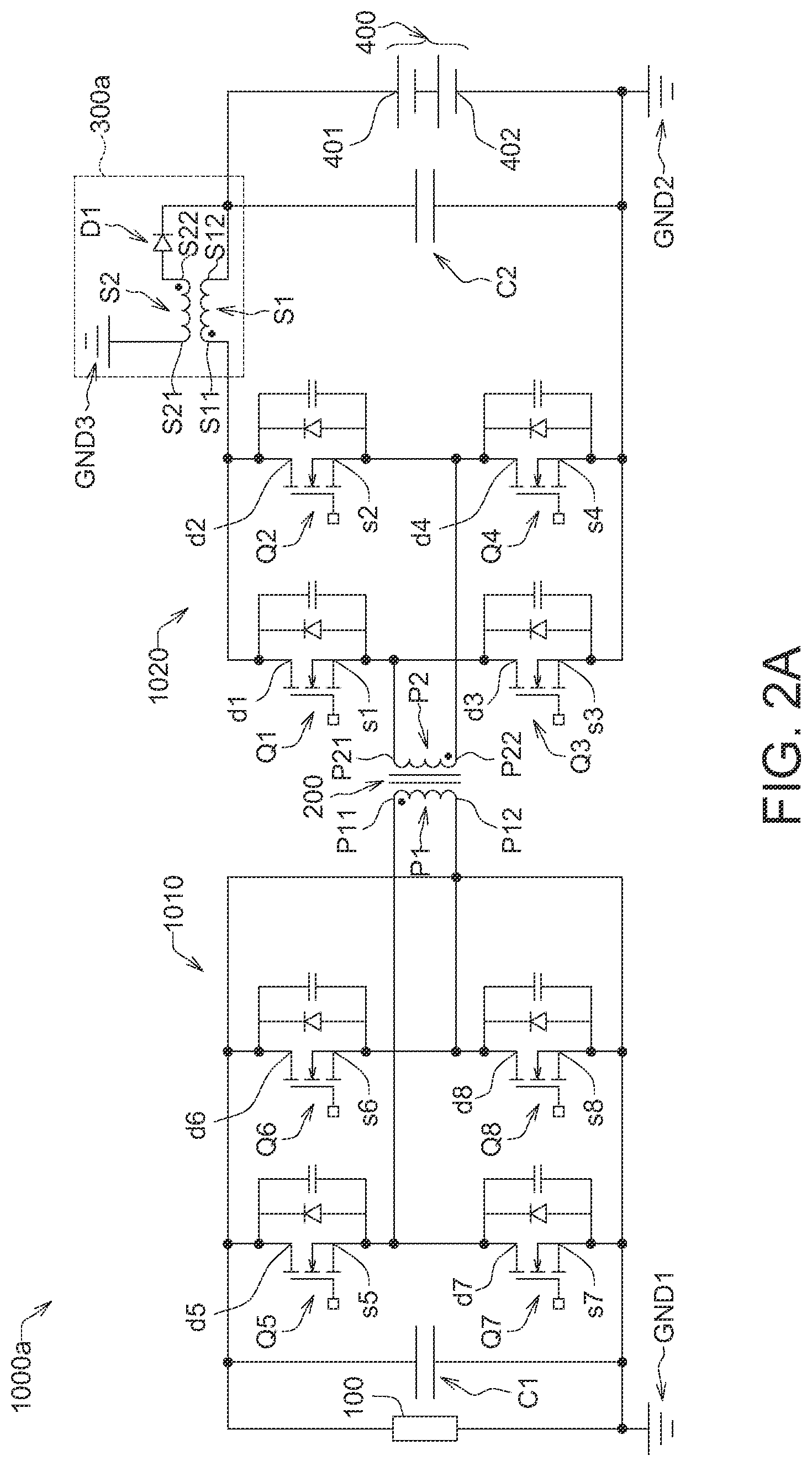 Patent US12620904 Figure 2 – Power conversion circuit