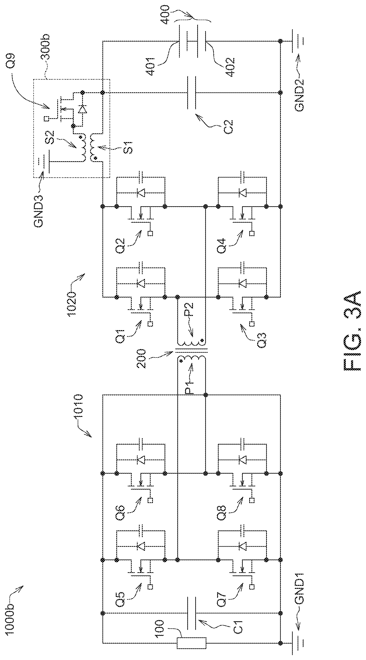 Patent US12620904 Figure 4 – Power conversion circuit