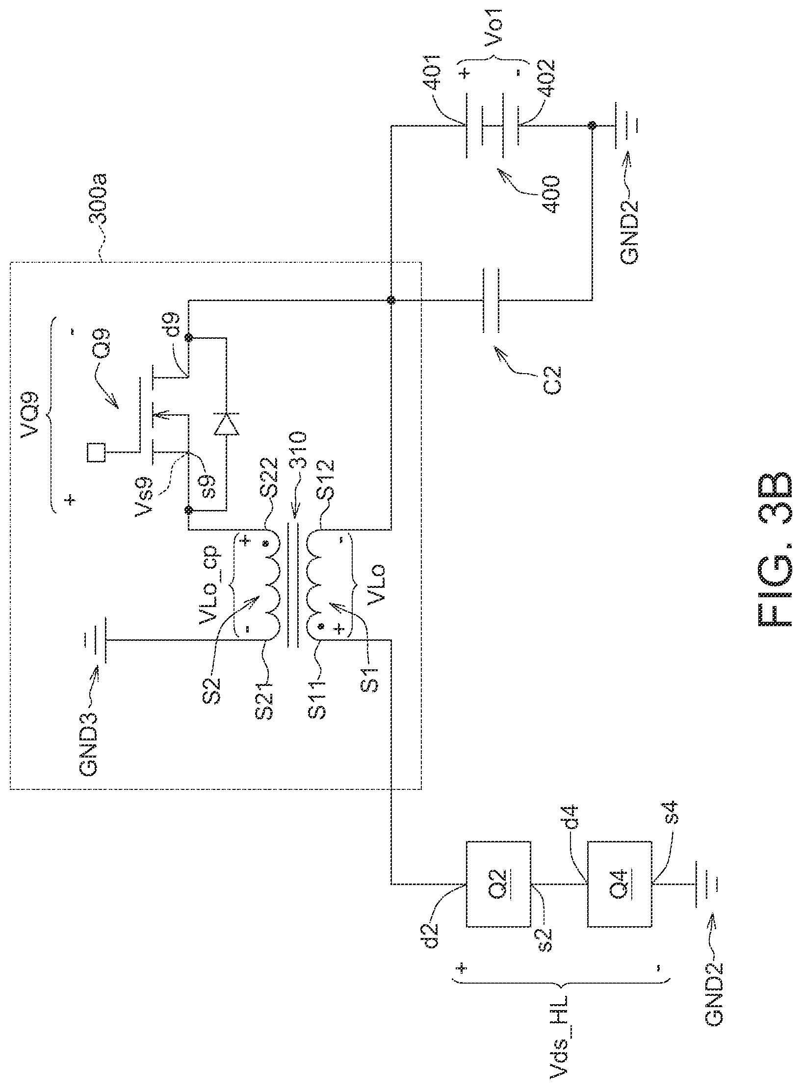 Patent US12620904 Figure 5 – Power conversion circuit