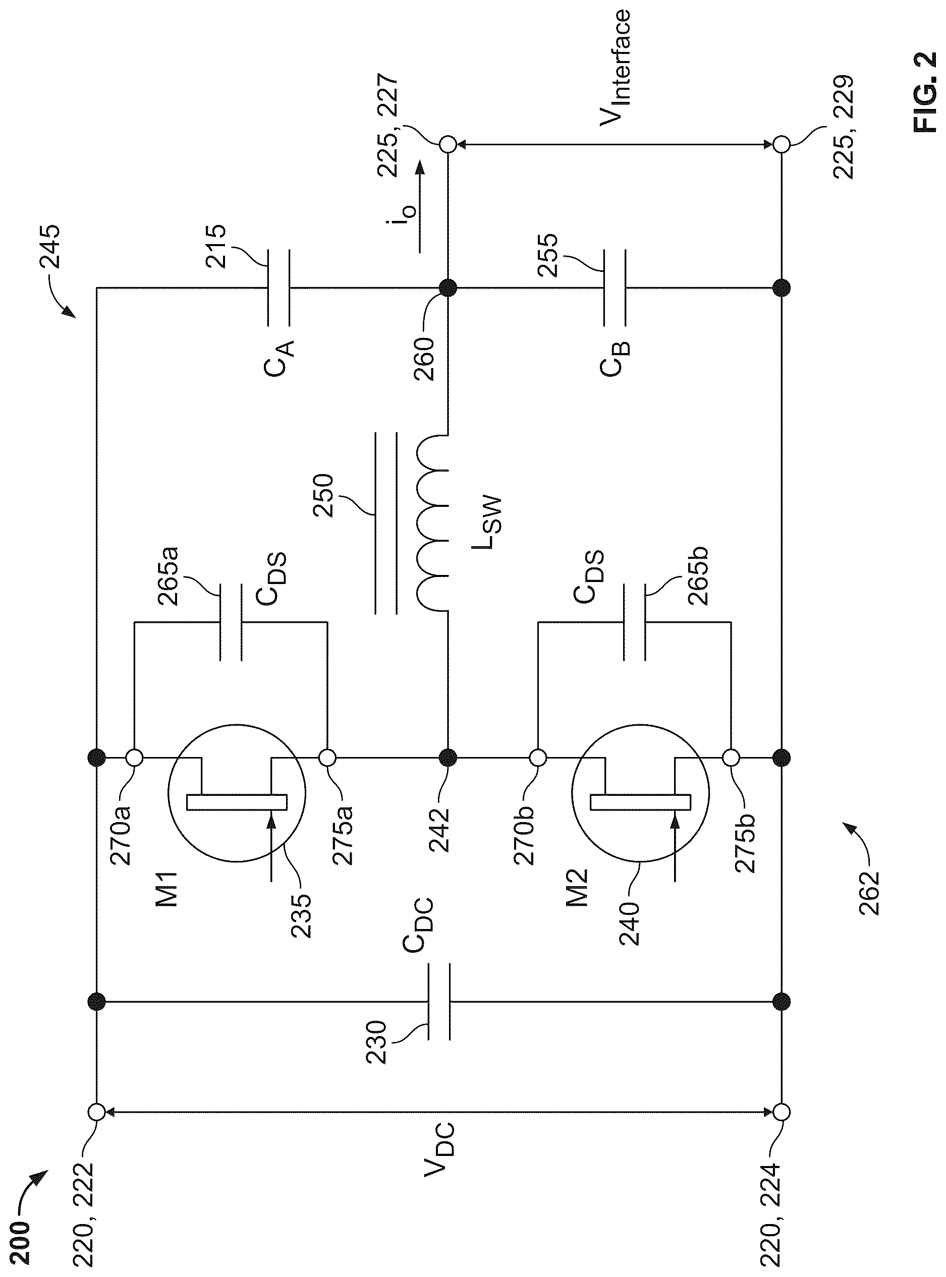 Patent US12620914 Figure 2 – Systems and methods for control of nonisolated bidirectional power converters