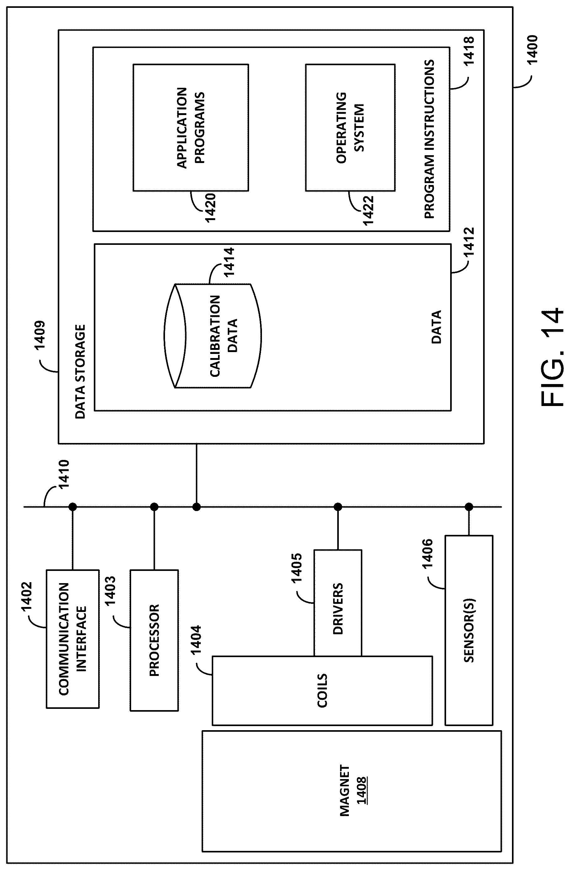 Patent US12620915 Figure 12 – Magnetic levitation of permanent magnet for three-axis attitude control