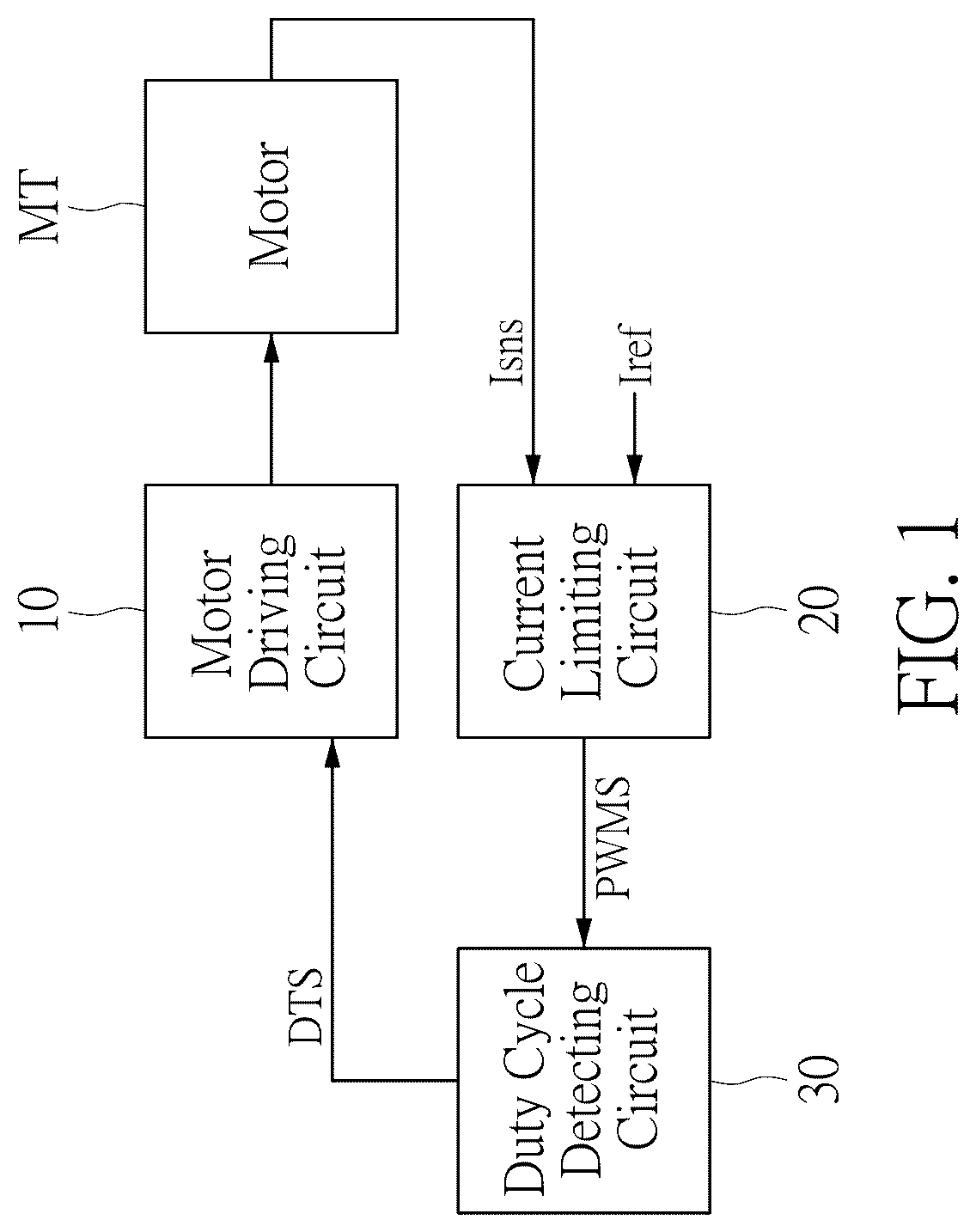 Patent US12620919 Figure 1 – Motor driver for starting up motor having any resistance