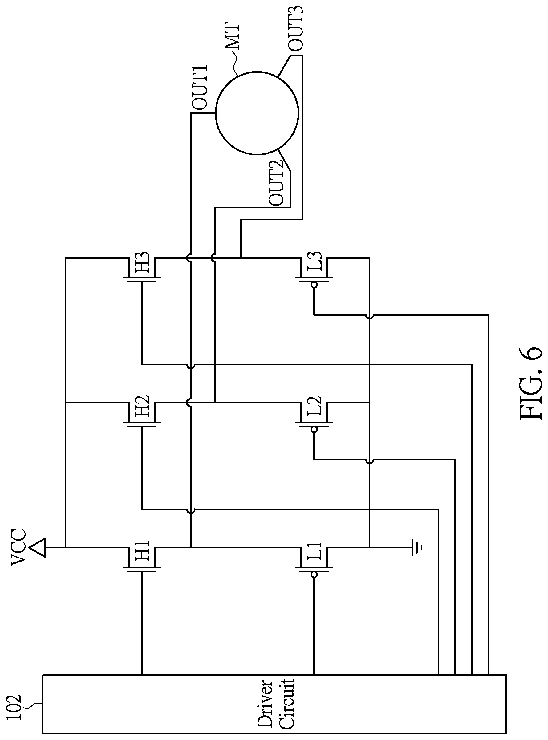 Patent US12620921 Figure 6 – Motor rotational speed control system and method having duty cycle variable modulation mechanism