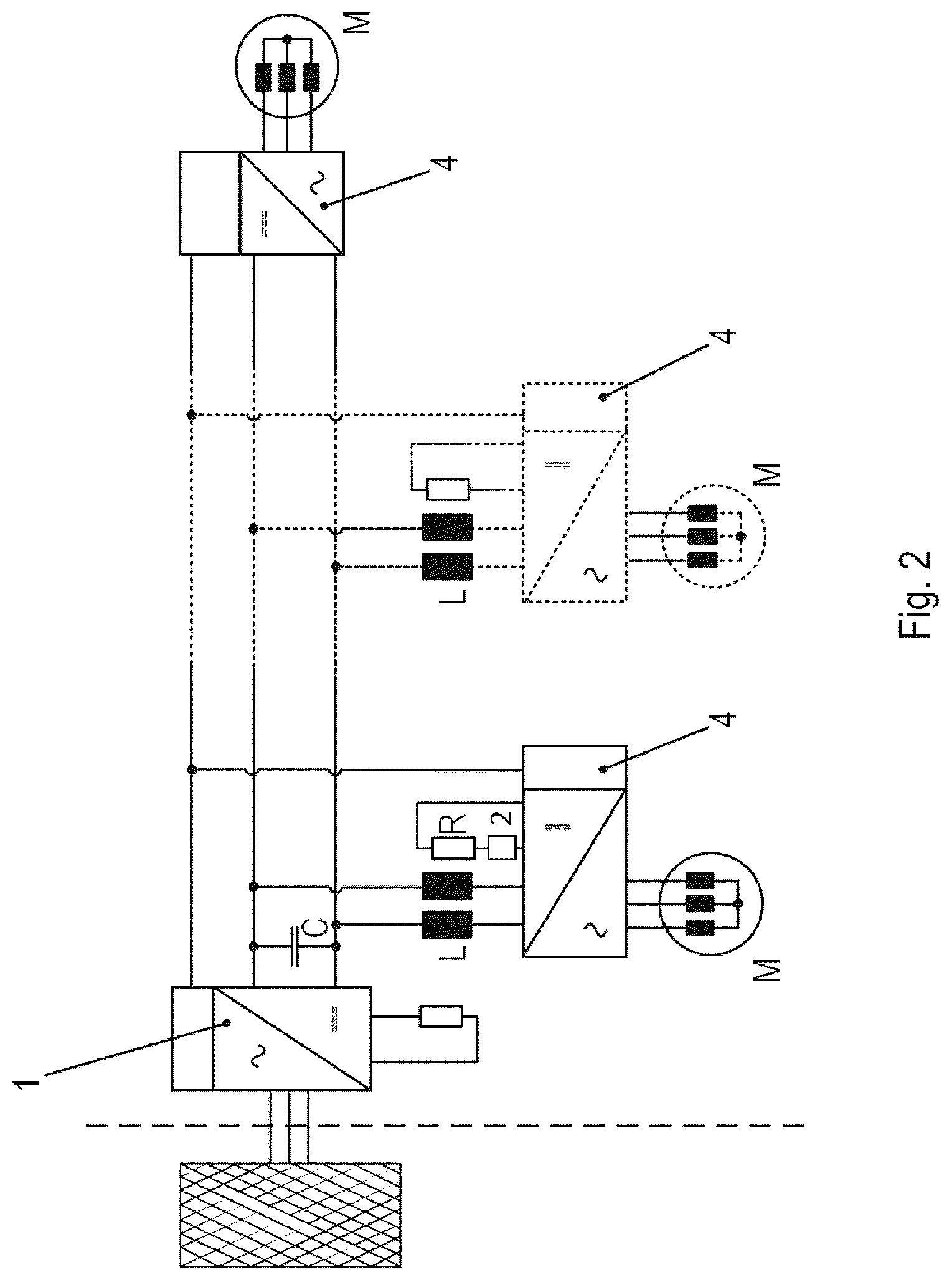 Patent US12620922 Figure 2 – Method for operating a drive system, and drive system for carrying out a method