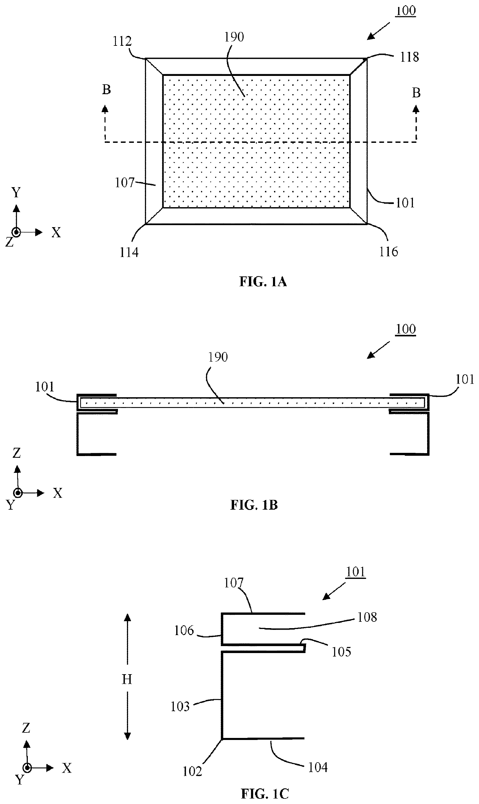 Patent US12620924 Figure 1 – Support structures and mounting systems for solar panels