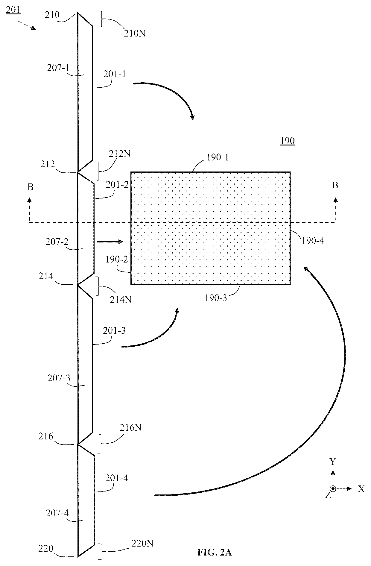 Patent US12620924 Figure 2 – Support structures and mounting systems for solar panels