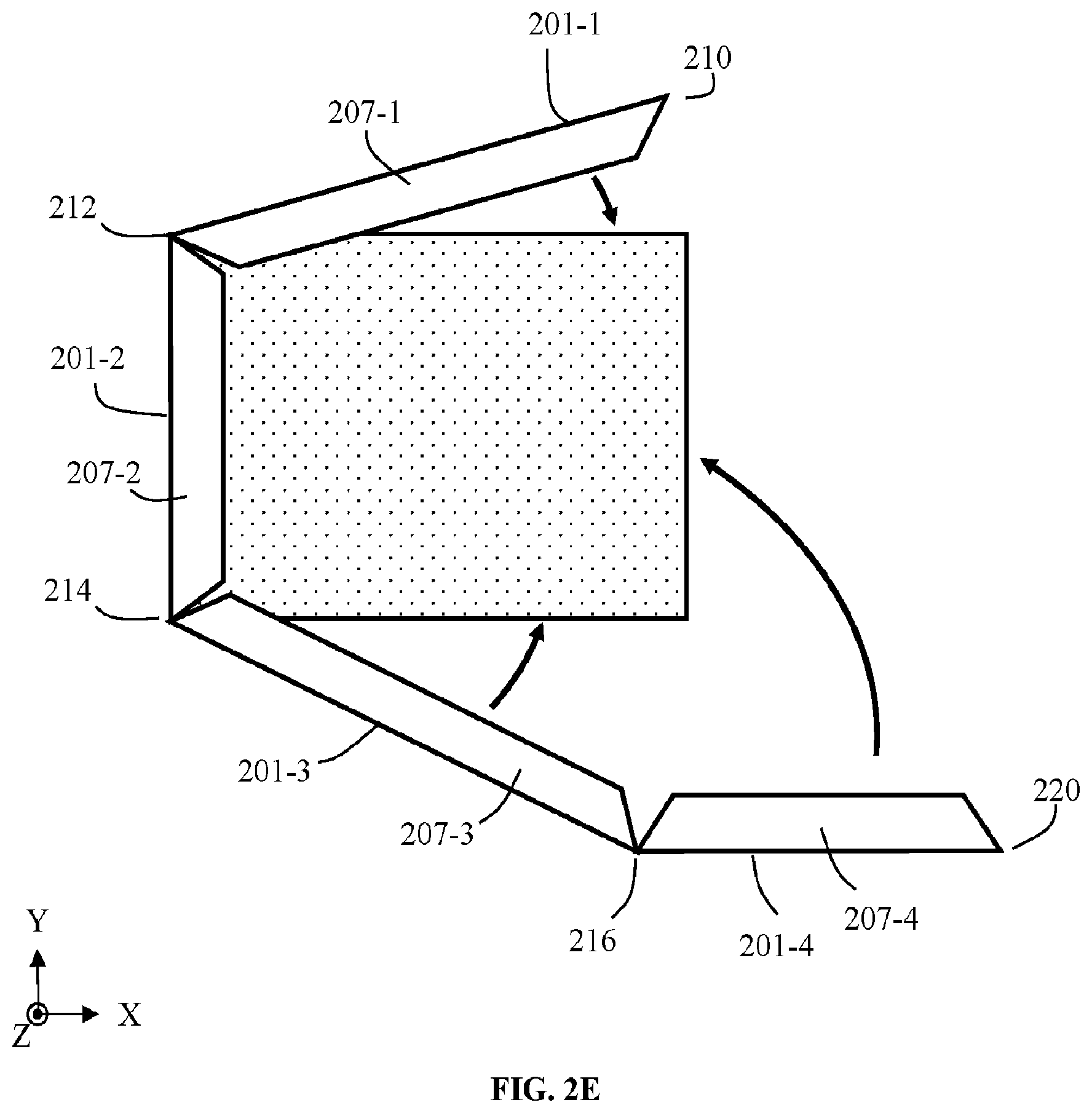 Patent US12620924 Figure 5 – Support structures and mounting systems for solar panels