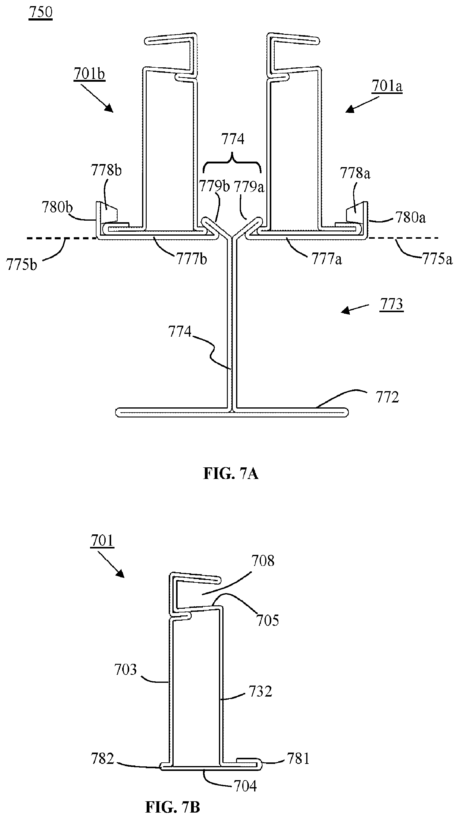 Patent US12620924 Figure 14 – Support structures and mounting systems for solar panels