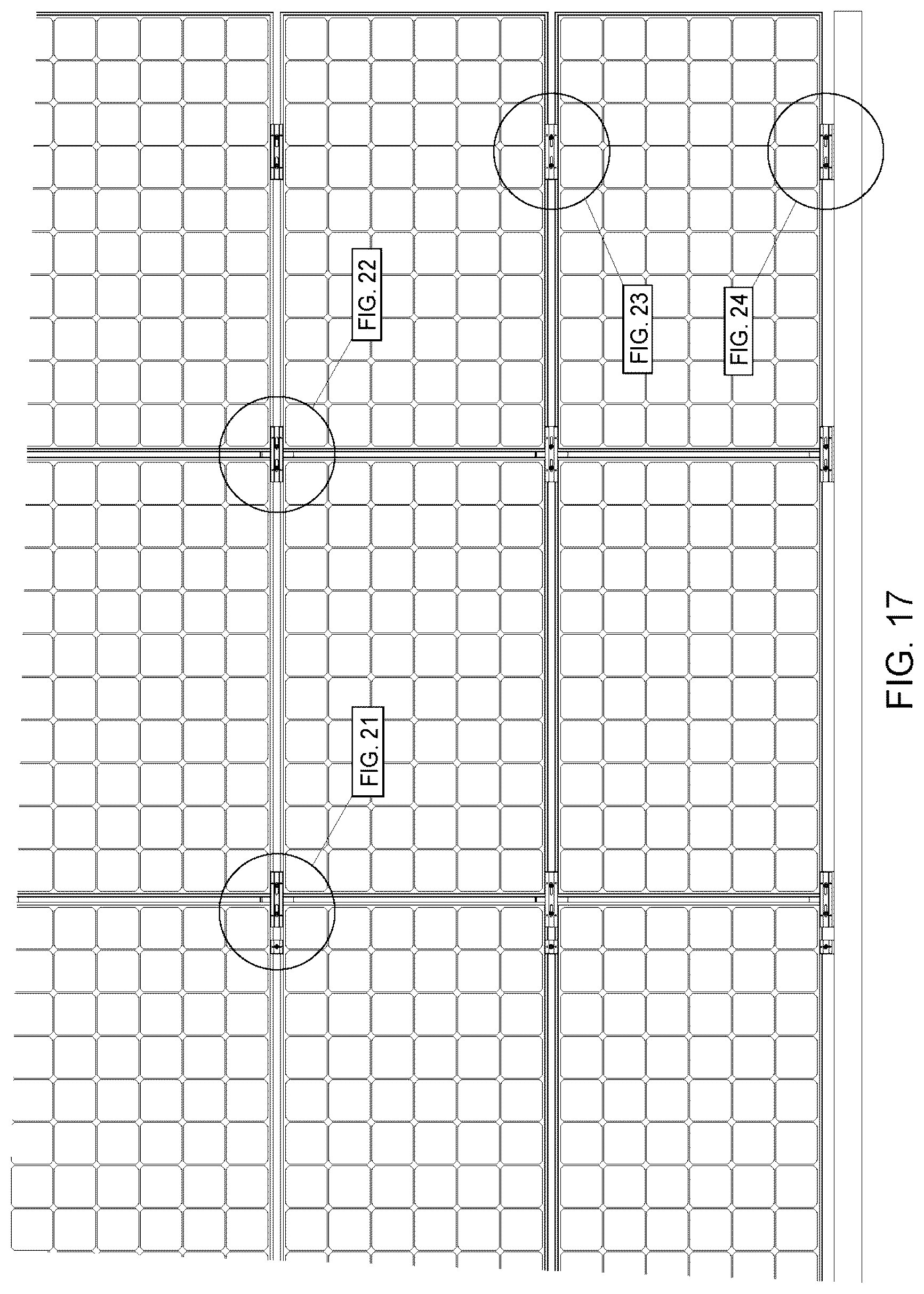 Patent US12620926 Figure 17 – Waterproofing mounting system for attaching solar modules to a roof