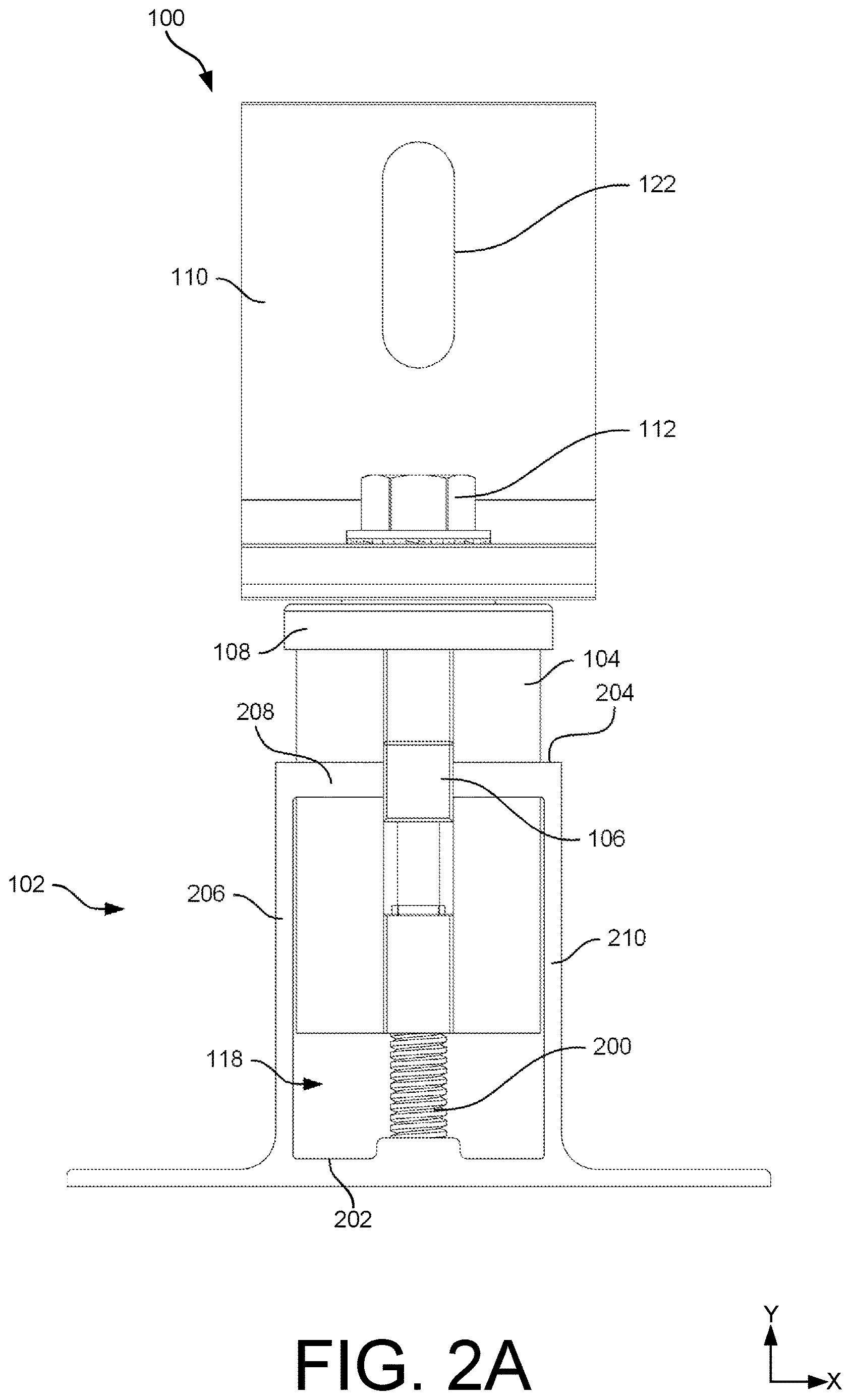 Patent US12620927 Figure 2 – Mounting system for replacement tile(s) and photovoltaic module(s)