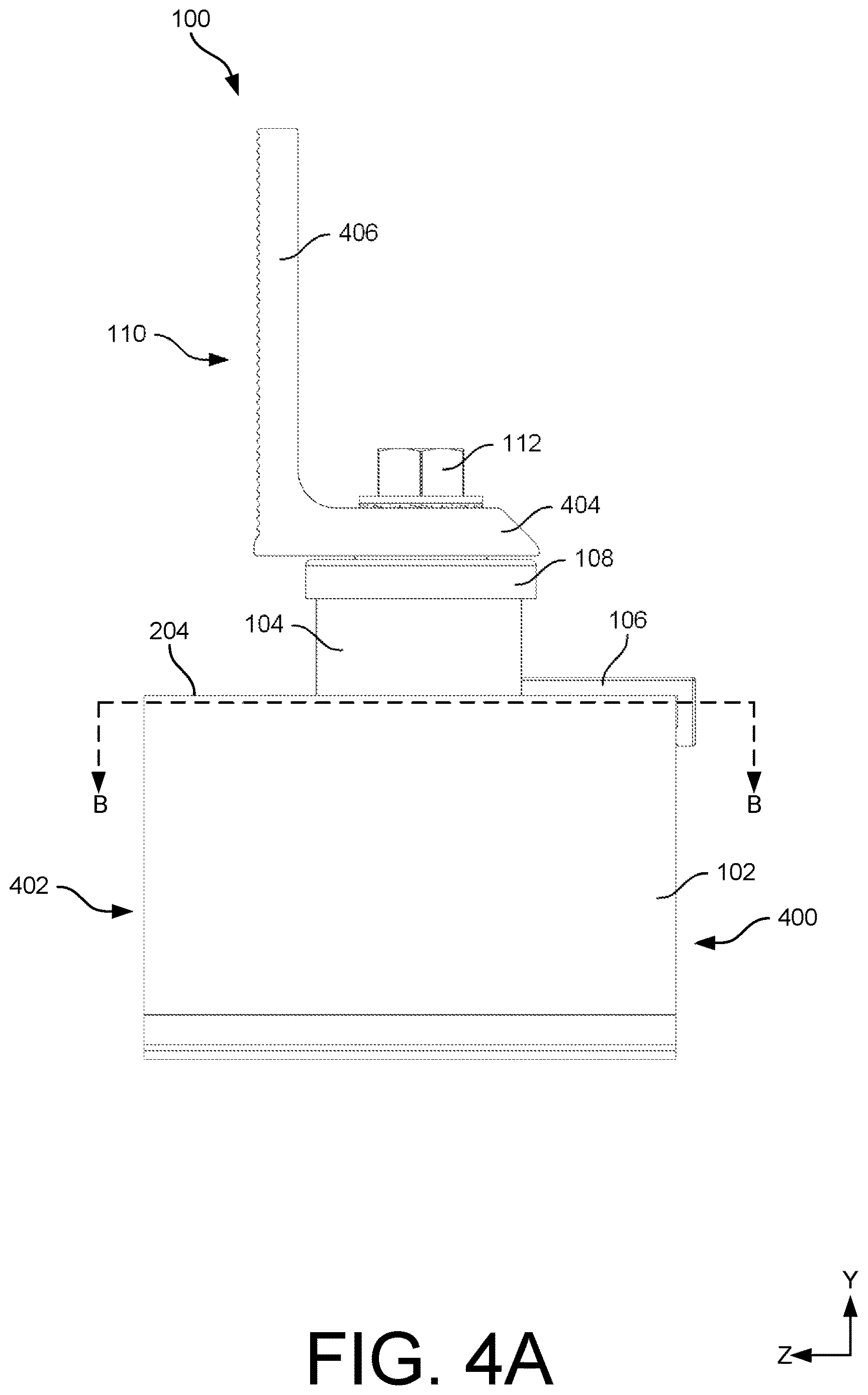 Patent US12620927 Figure 5 – Mounting system for replacement tile(s) and photovoltaic module(s)