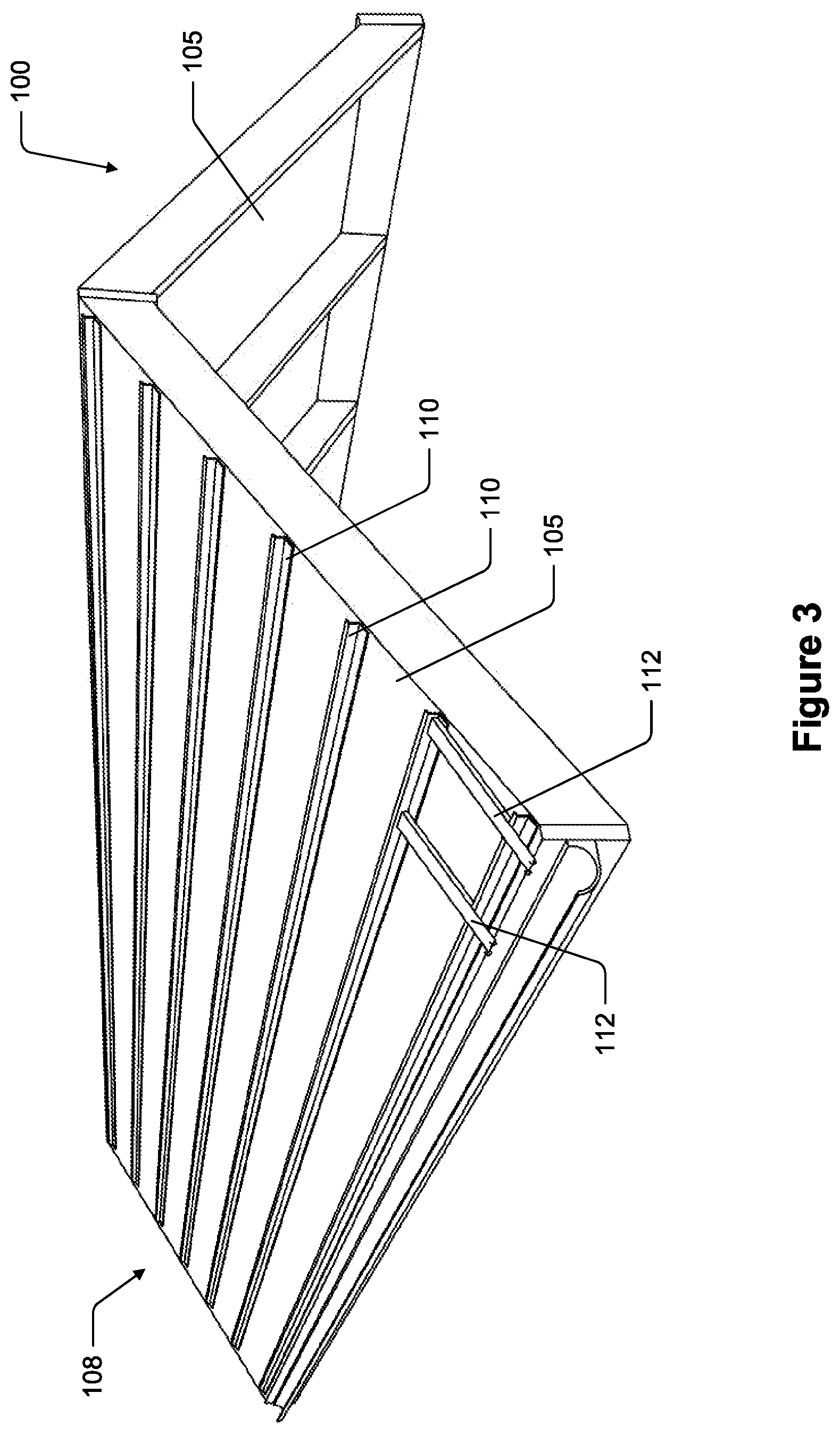 Patent US12620928 Figure 3 – Solar roof structure