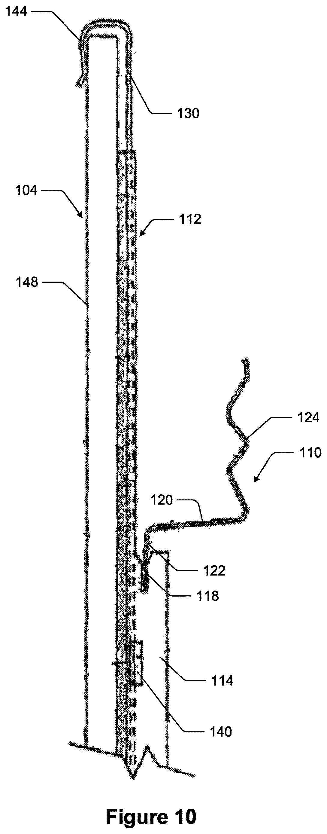 Patent US12620928 Figure 8 – Solar roof structure
