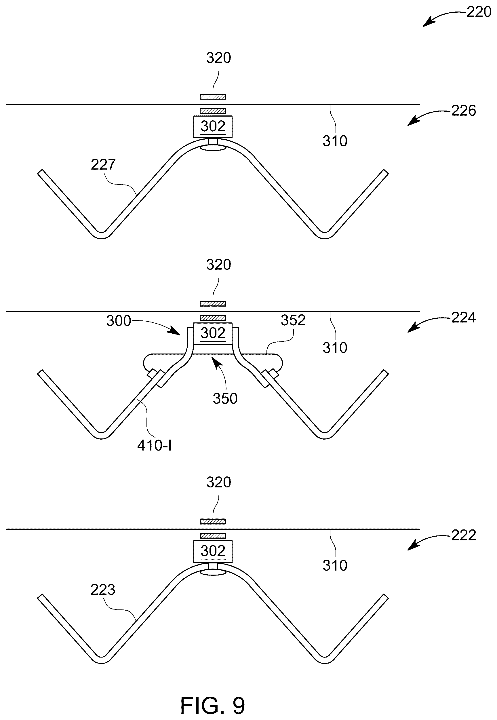Patent US12620930 Figure 9 – Multi-tier, foldable photovoltaic roof and method