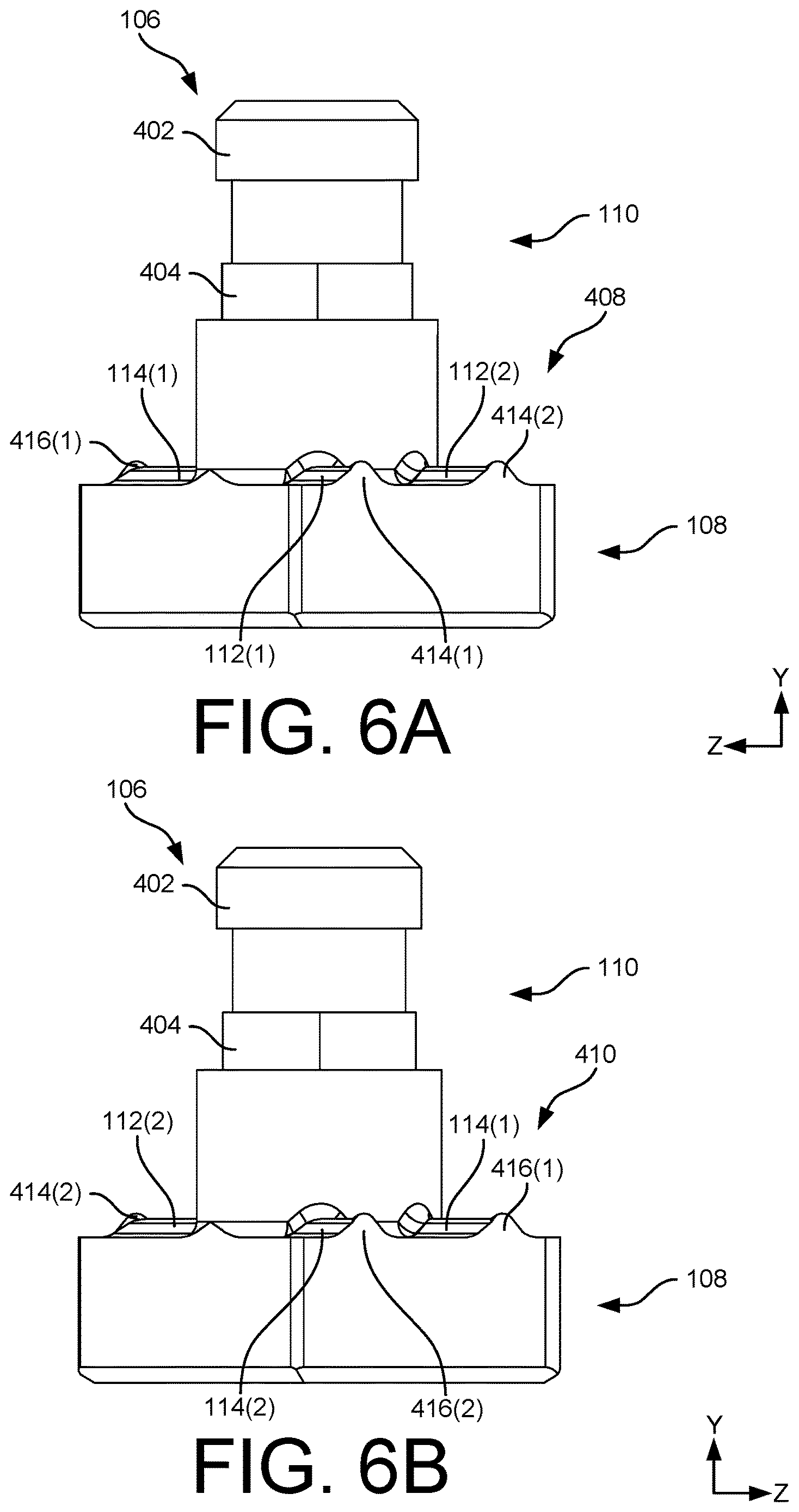 Patent US12620931 Figure 6 – Clamping mechanism for grounding photovoltaic module(s)