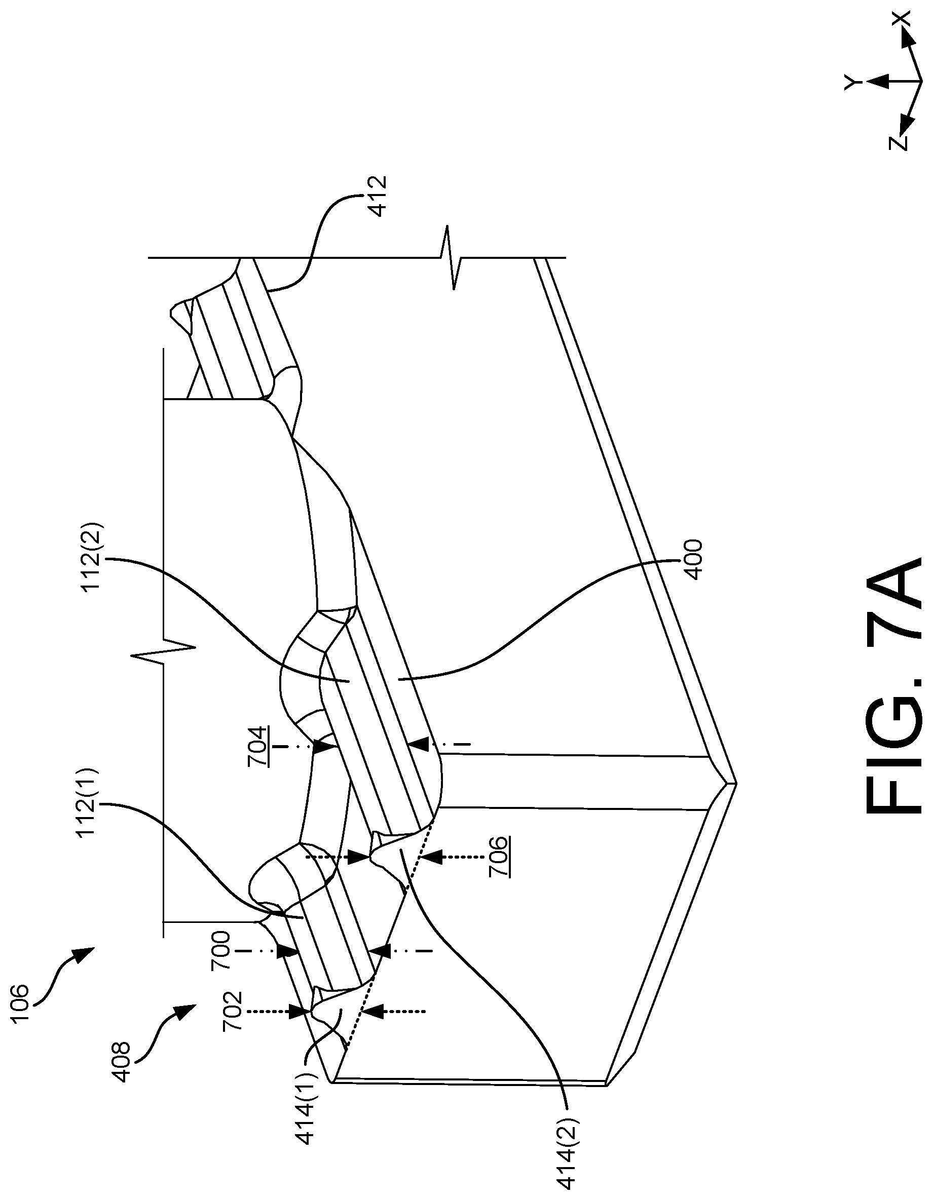 Patent US12620931 Figure 7 – Clamping mechanism for grounding photovoltaic module(s)