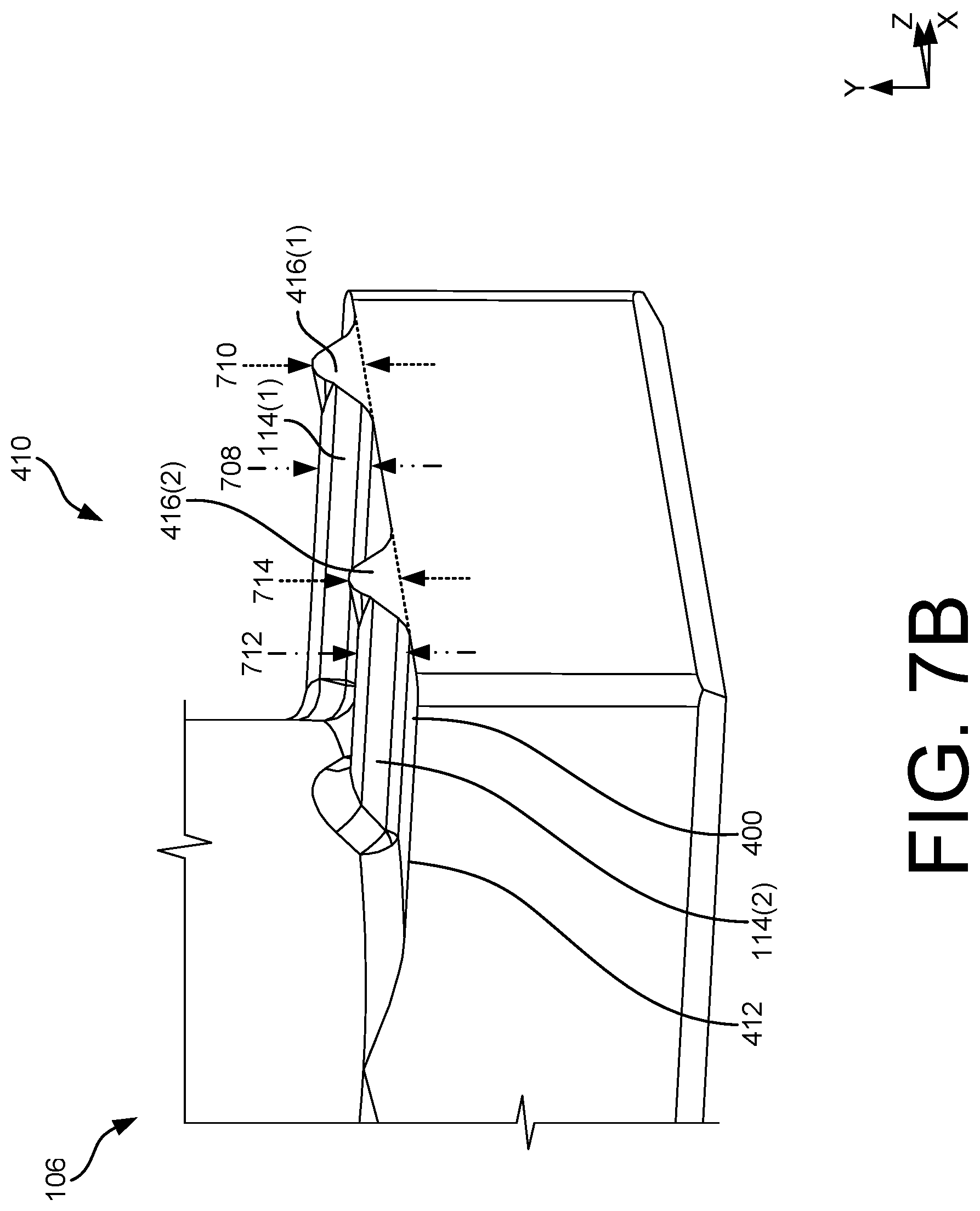 Patent US12620931 Figure 8 – Clamping mechanism for grounding photovoltaic module(s)