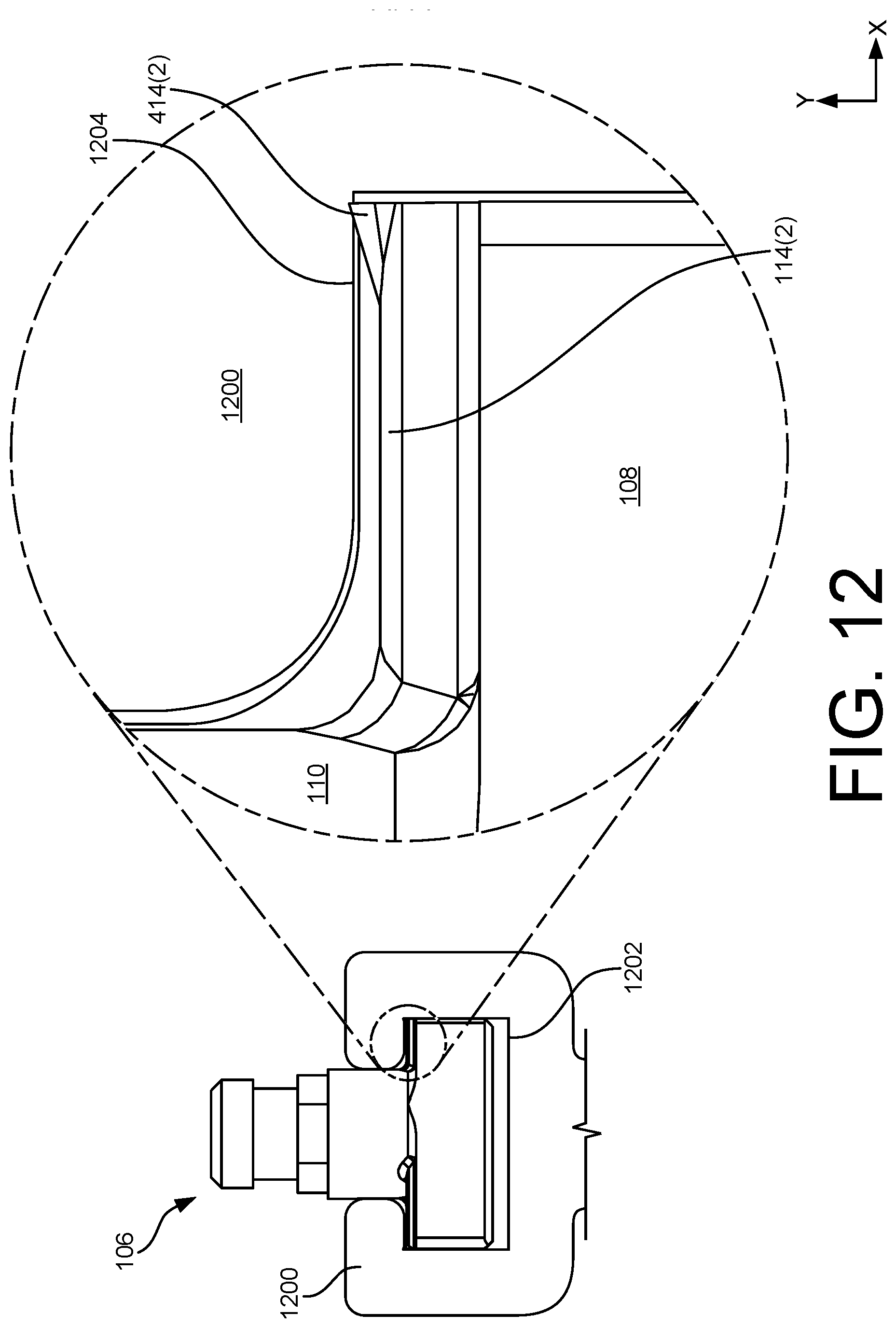 Patent US12620931 Figure 14 – Clamping mechanism for grounding photovoltaic module(s)
