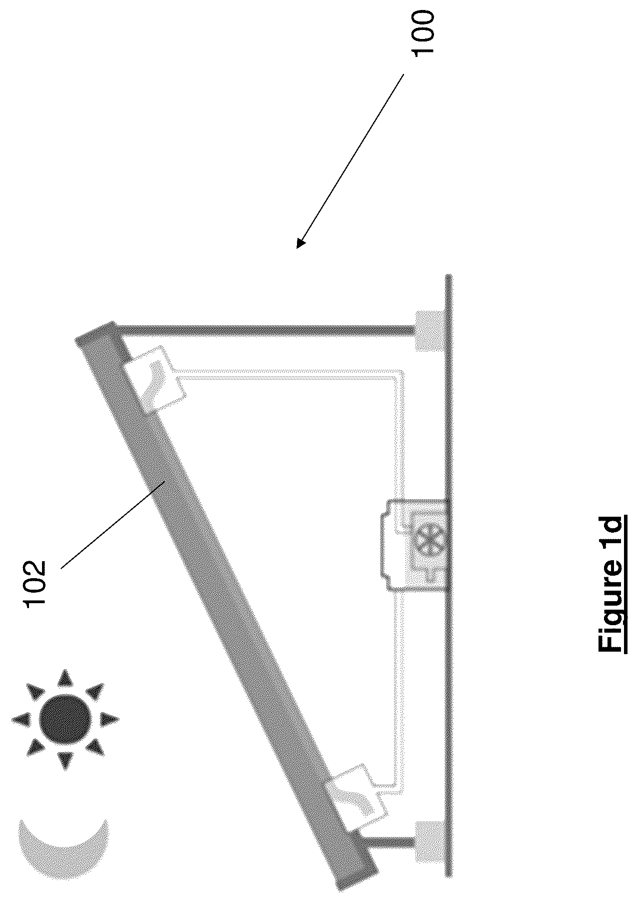 Patent US12620932 Figure 4 – Photovoltaics panel, photovoltaics system and evaporating system for photovoltaics system