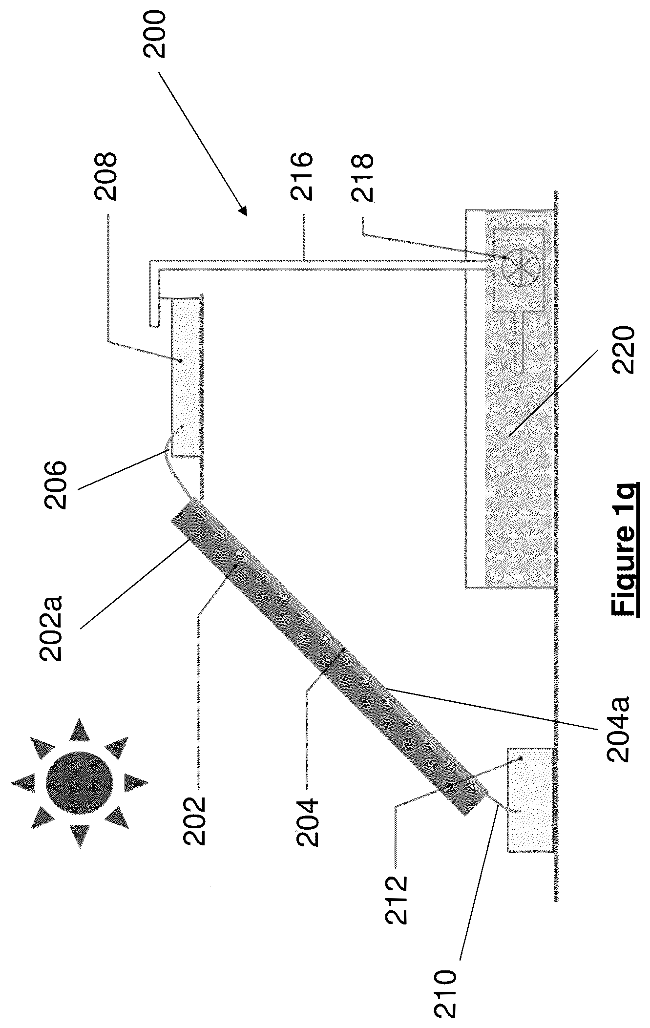 Patent US12620932 Figure 7 – Photovoltaics panel, photovoltaics system and evaporating system for photovoltaics system
