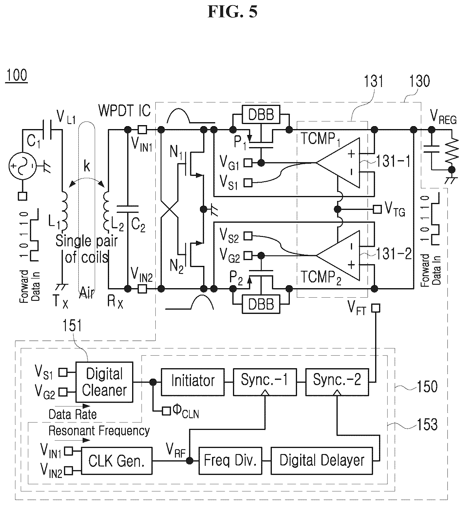 Patent US12620934 Figure 7 – Envelope-detector-less forward data receiving device