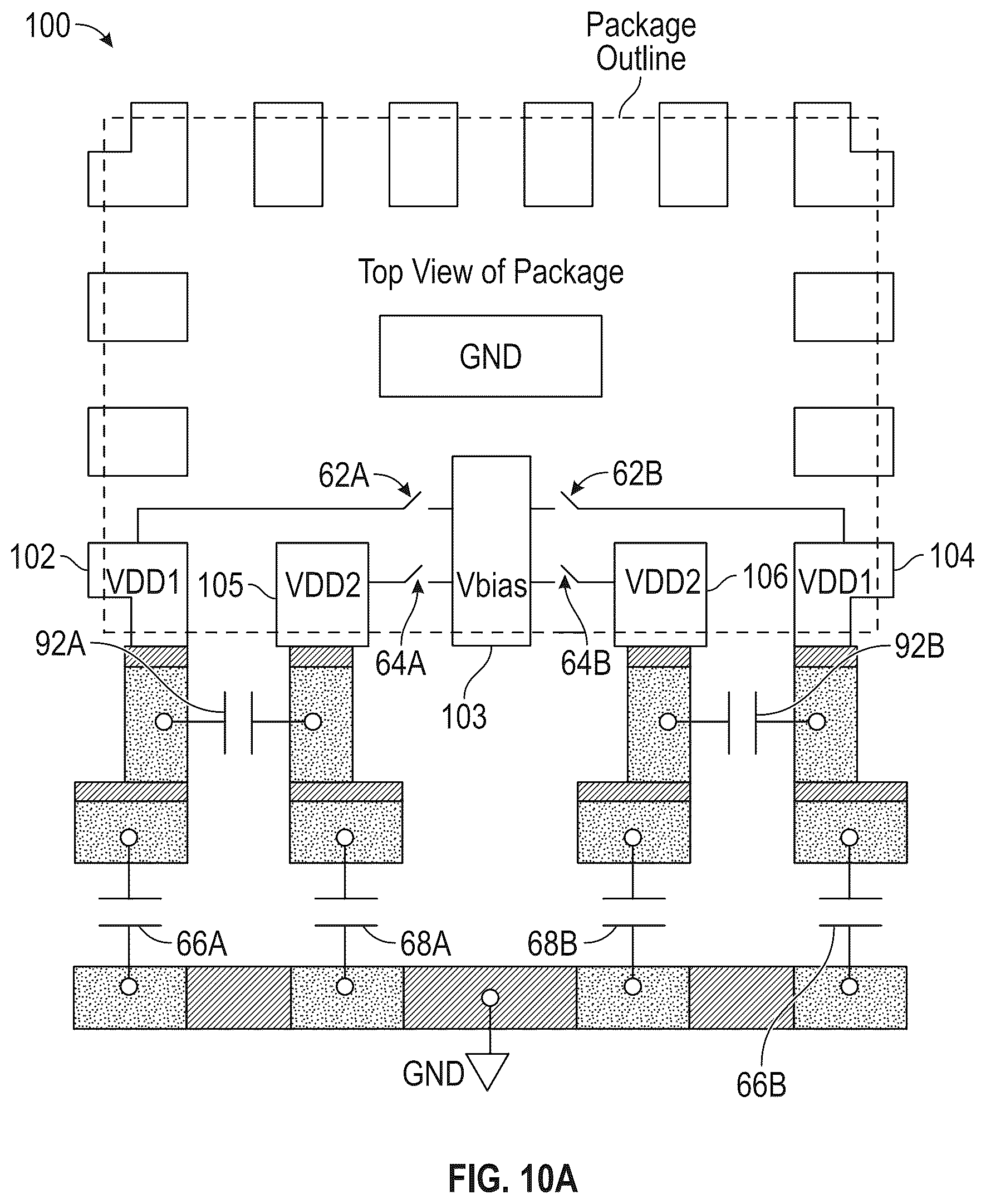 Patent US12620939 Figure 11 – Magnetic field cancellation in radio frequency power amplifier envelope trackers