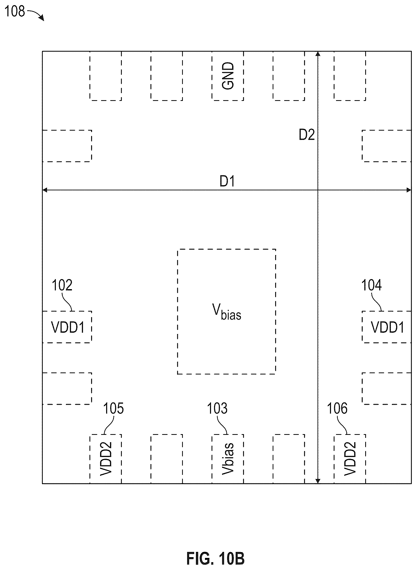 Patent US12620939 Figure 12 – Magnetic field cancellation in radio frequency power amplifier envelope trackers