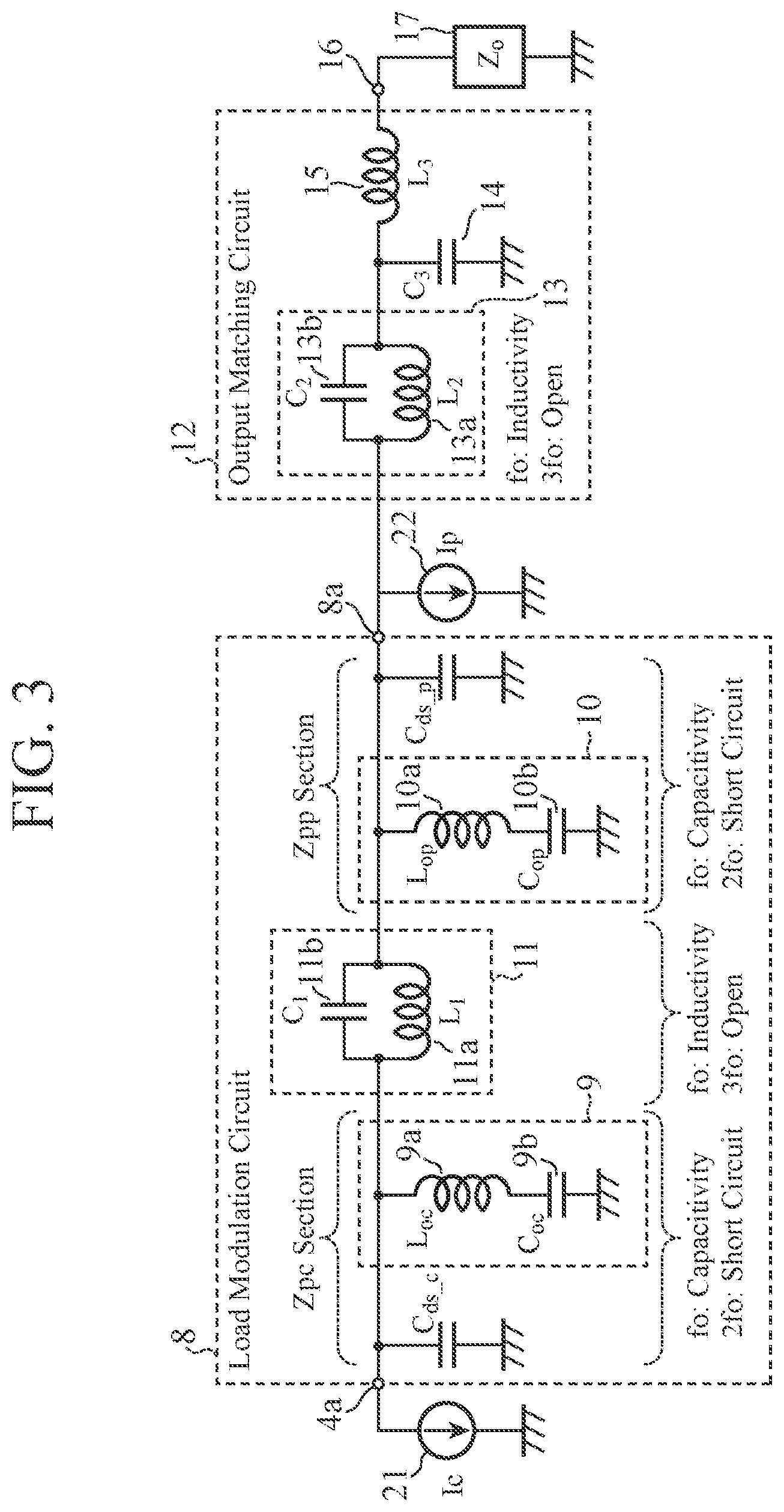 Patent US12620940 Figure 3 – Doherty amplifier