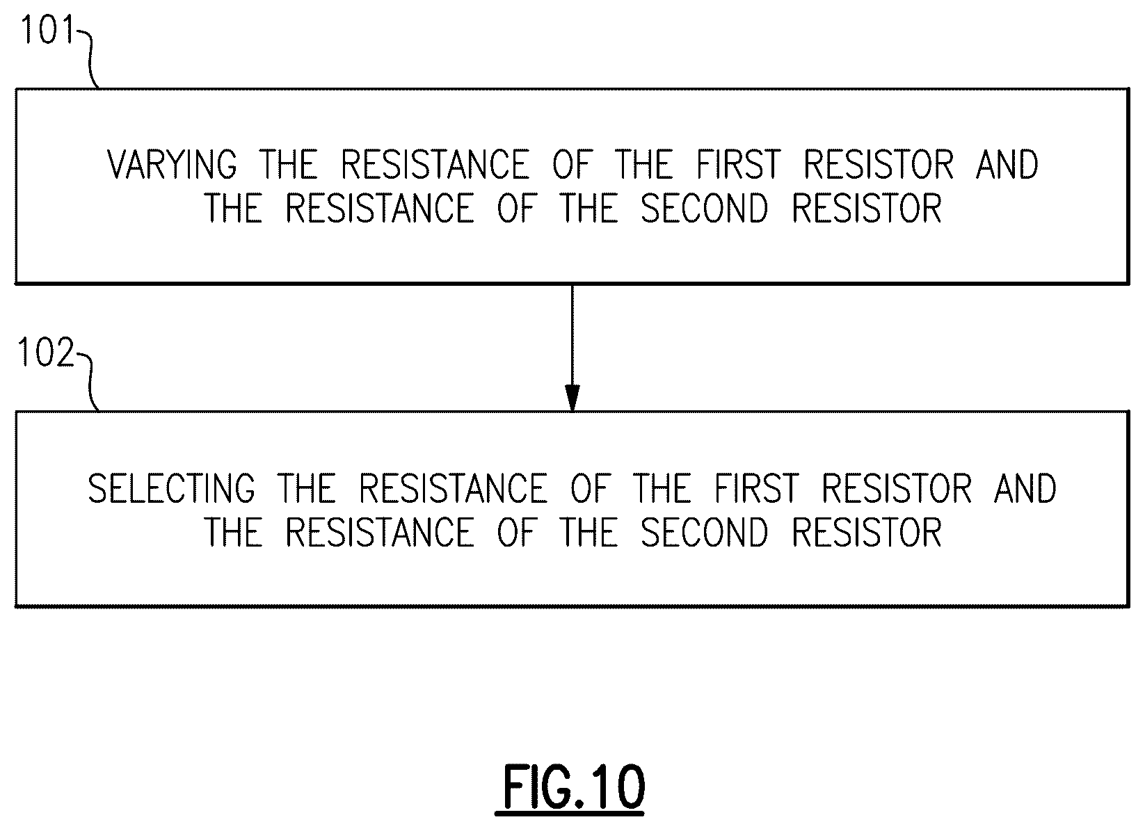 Patent US12620941 Figure 10 – Circuit assembly for generating a constant current