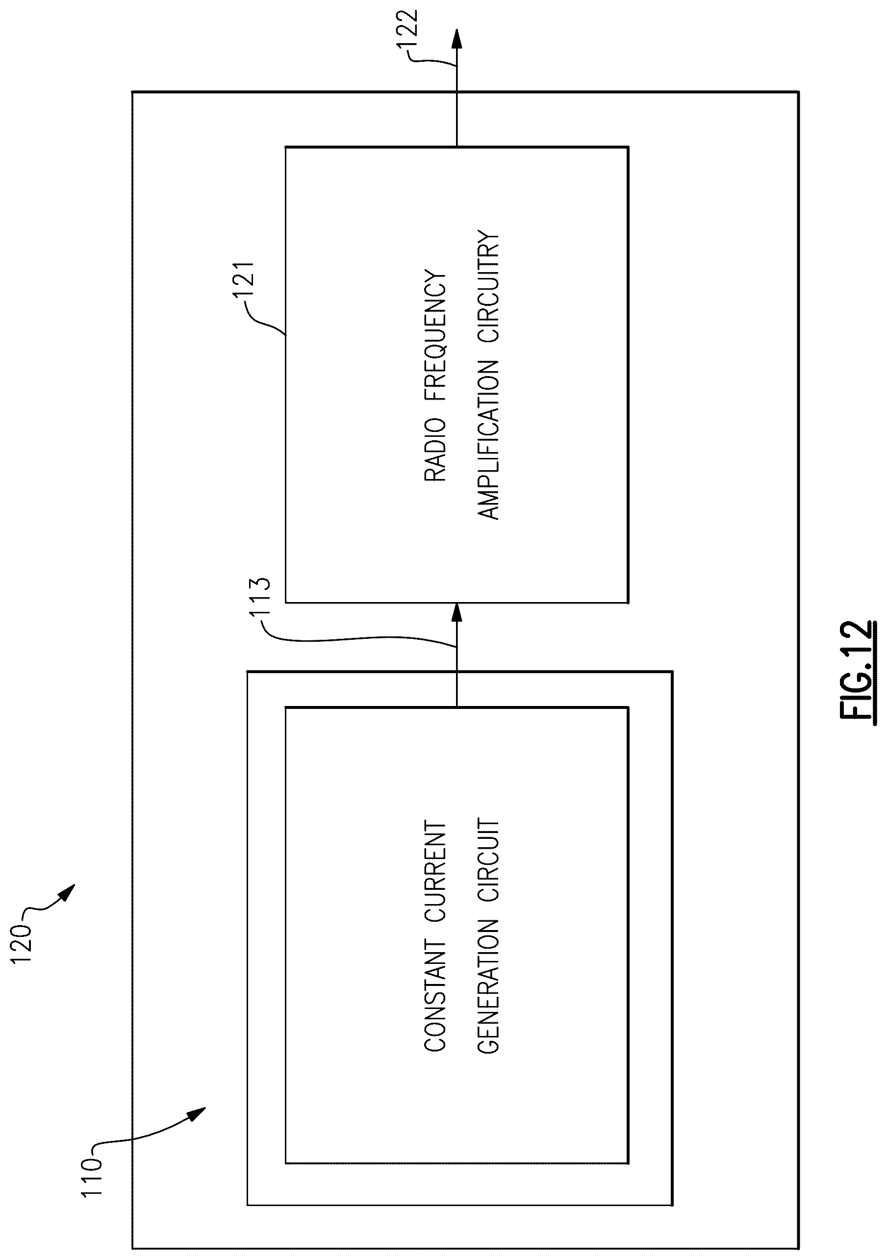 Patent US12620941 Figure 12 – Circuit assembly for generating a constant current