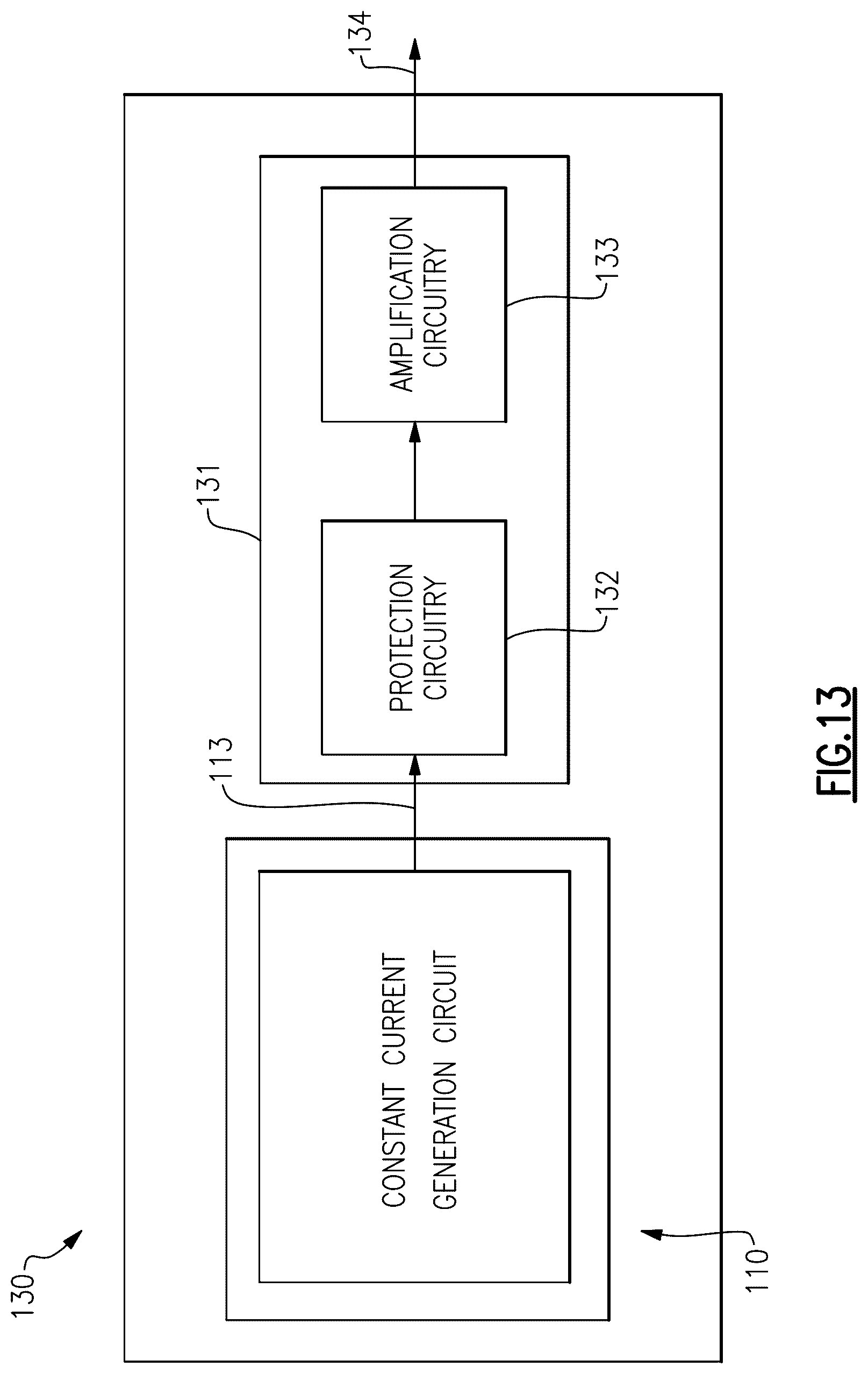 Patent US12620941 Figure 13 – Circuit assembly for generating a constant current
