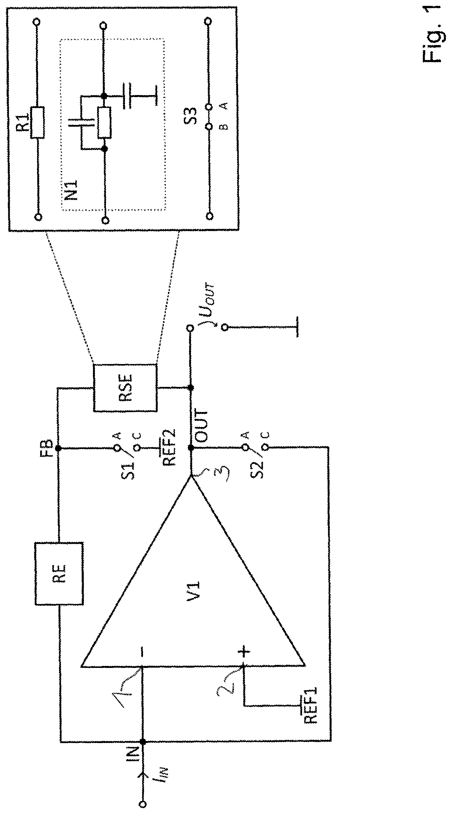 Patent US12620945 Figure 1 – Electrical circuit