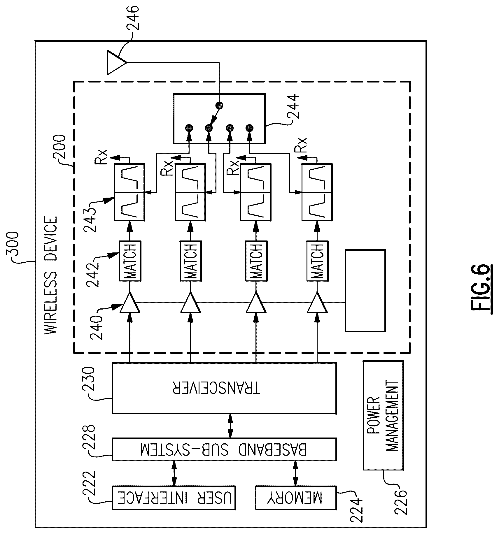 Patent US12620947 Figure 6 – Power amplification system for high modulation bandwidth