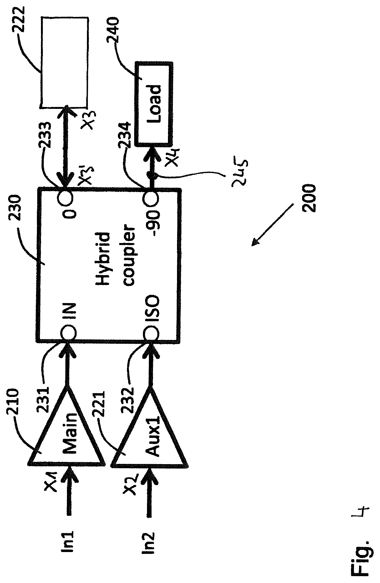 Patent US12620948 Figure 4 – RF amplifier circuit arrangement and electronic device