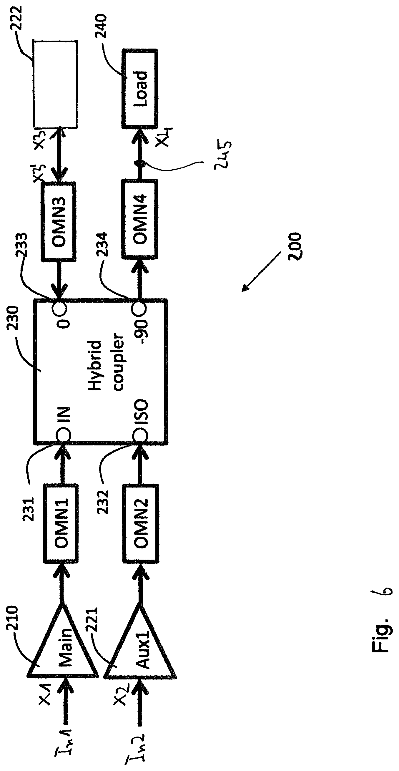 Patent US12620948 Figure 7 – RF amplifier circuit arrangement and electronic device