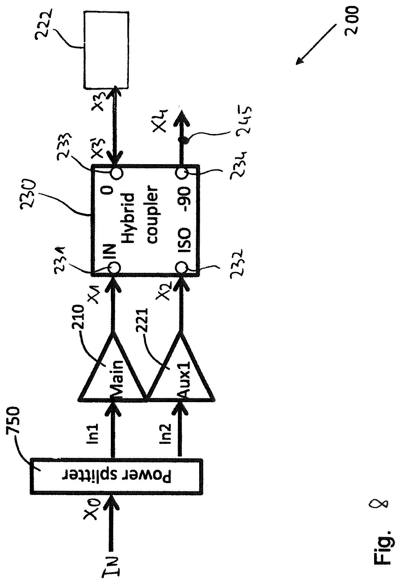 Patent US12620948 Figure 9 – RF amplifier circuit arrangement and electronic device