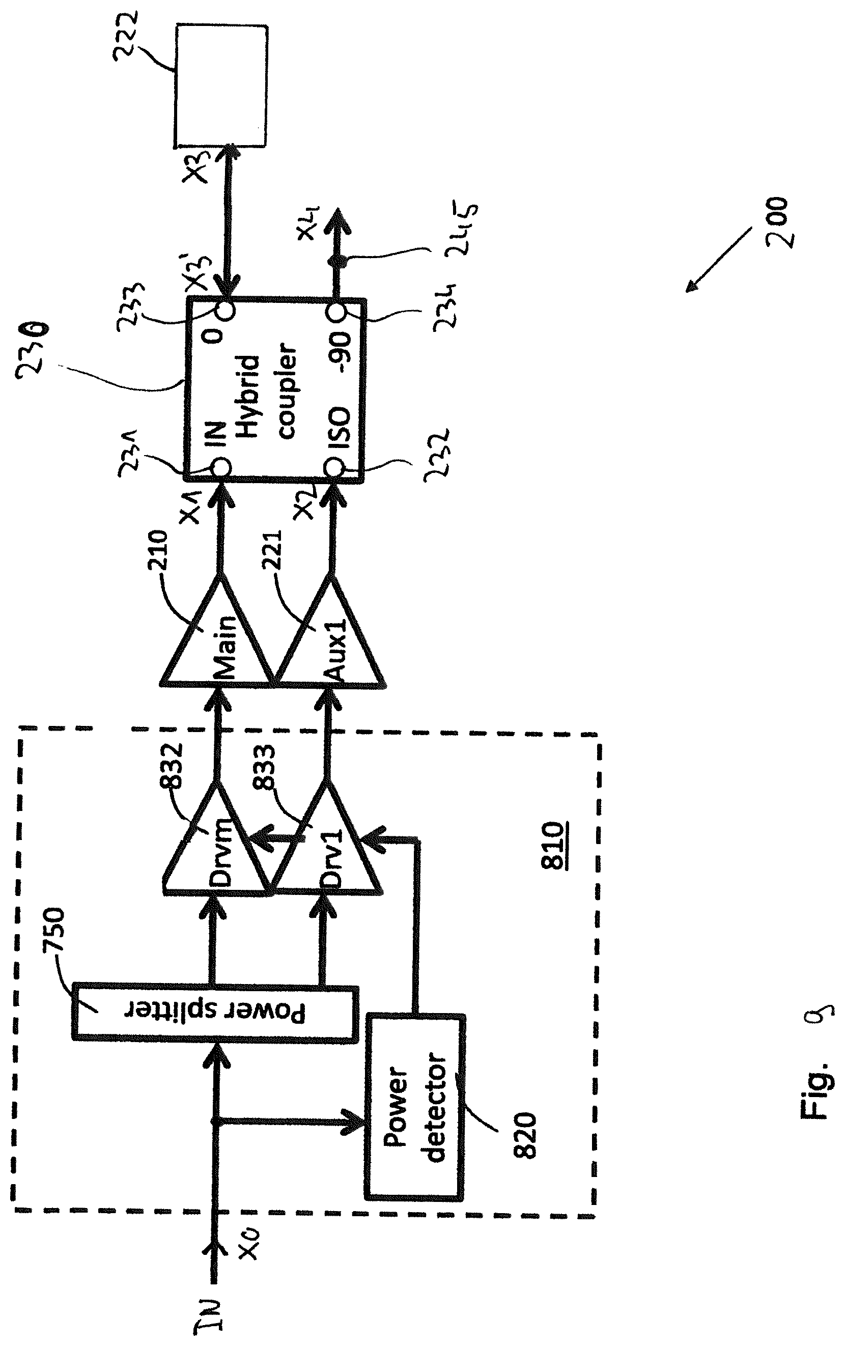 Patent US12620948 Figure 10 – RF amplifier circuit arrangement and electronic device