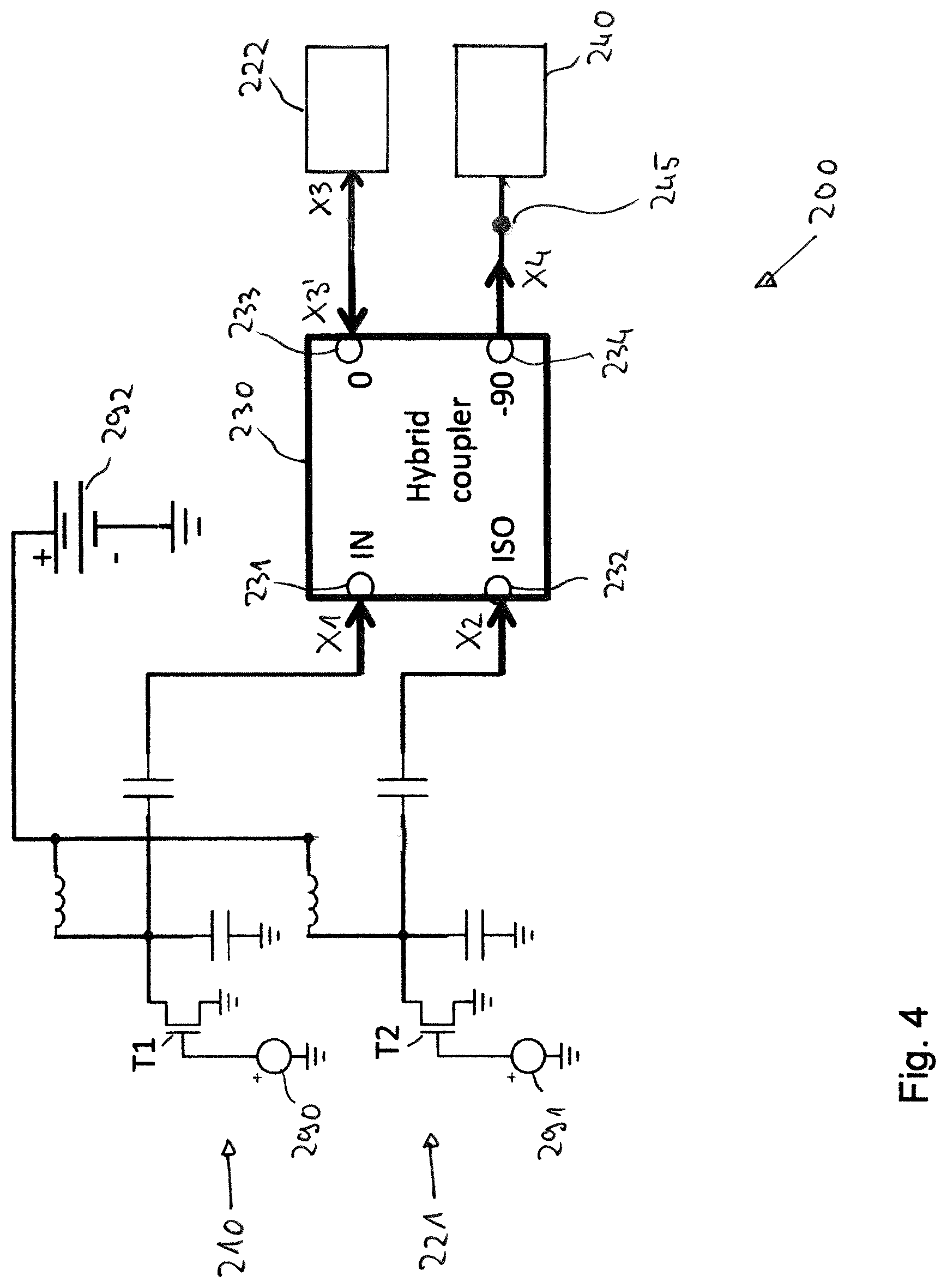 Patent US12620949 Figure 5 – Amplifier circuit arrangement and electronic device