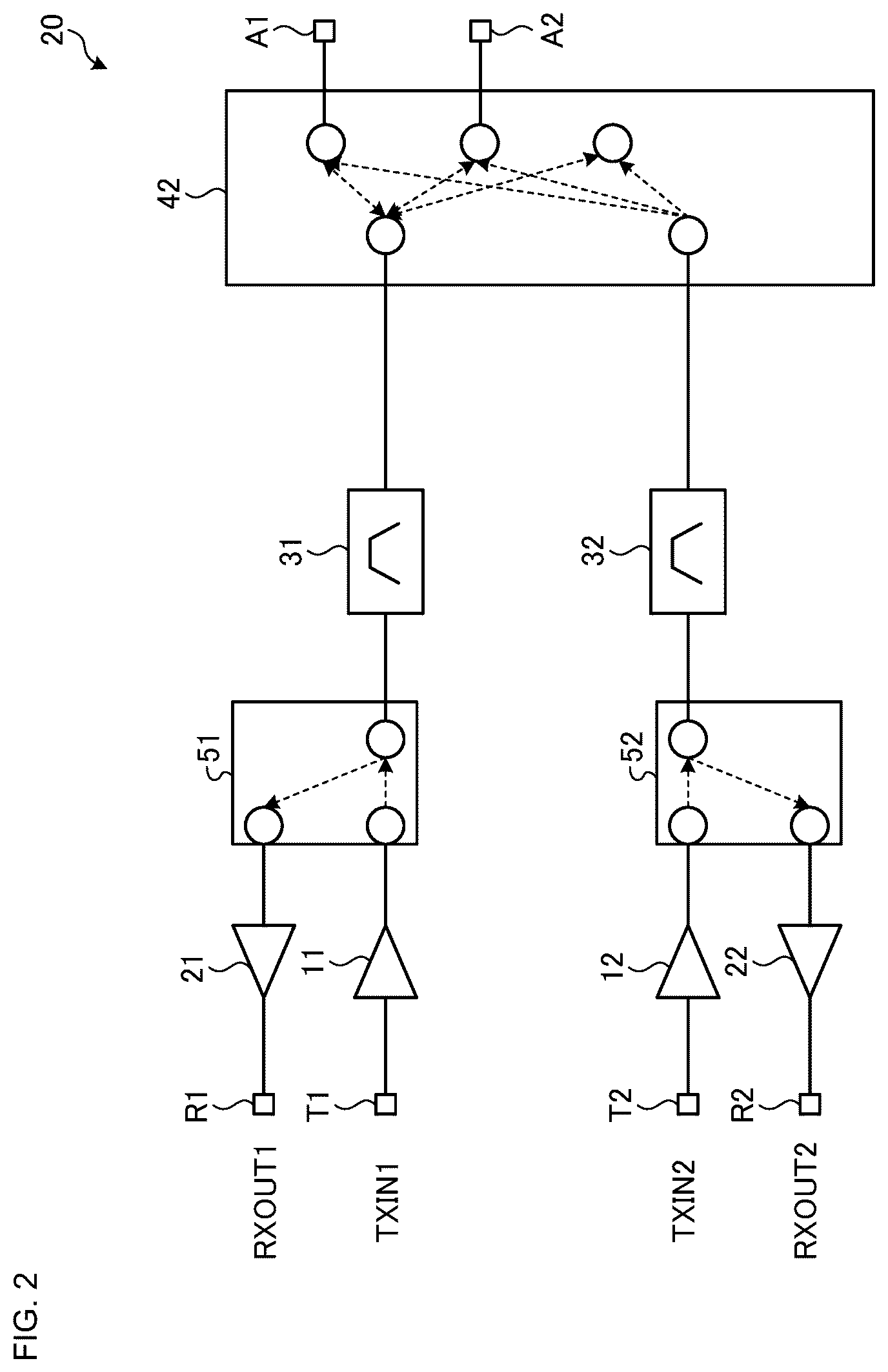 Patent US12620951 Figure 2 – Radio-frequency module