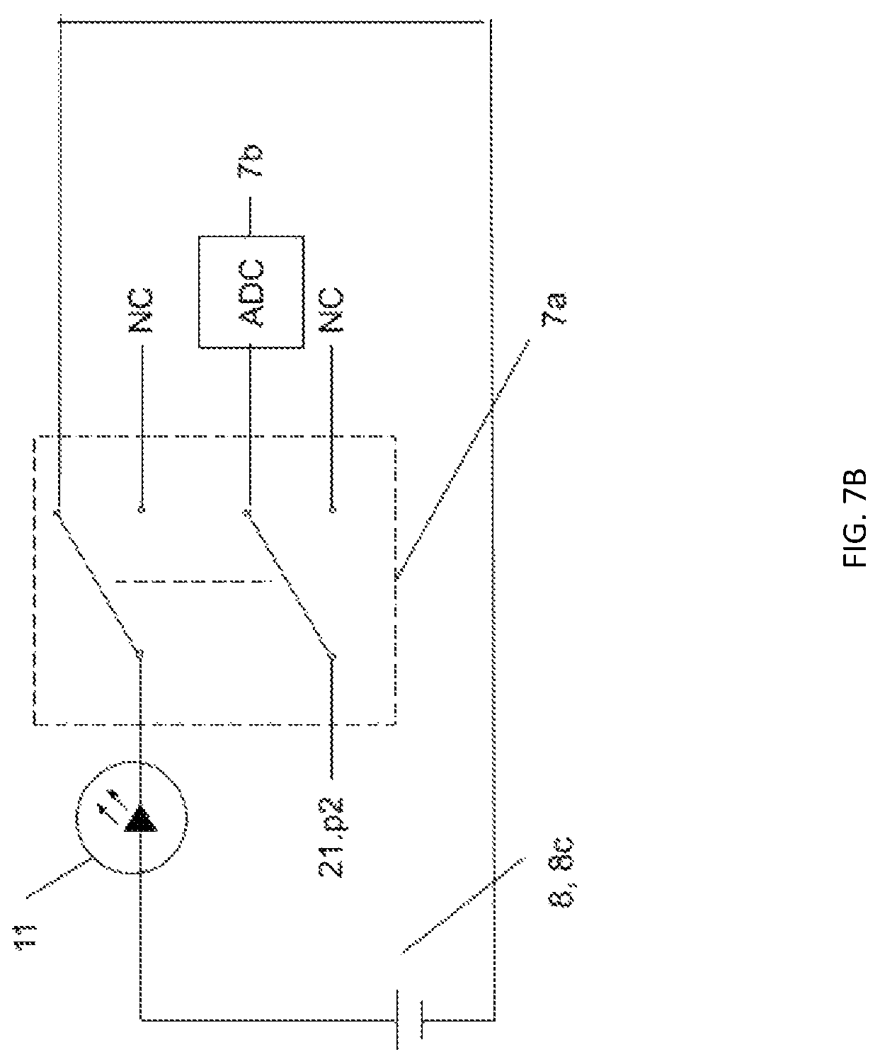 Patent US12620954 Figure 7 – Pressure-controlled audio ducking circuit