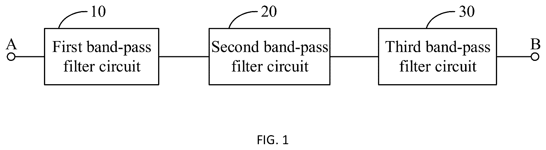 Patent US12620957 Figure 1 – Filter, integrated passive device and electronic device