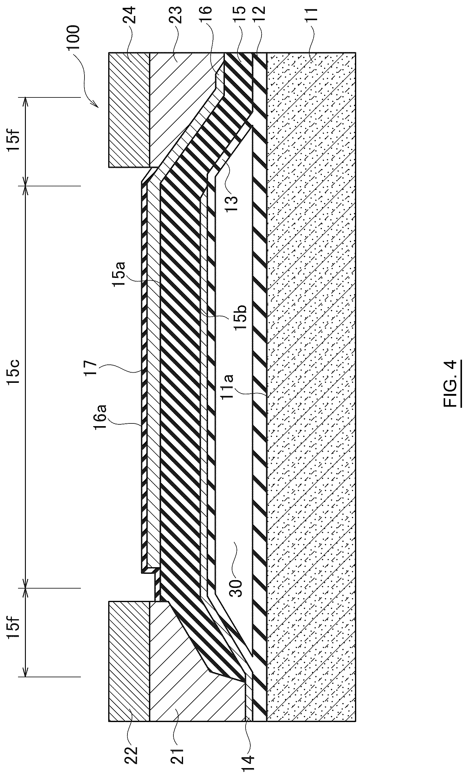 Patent US12620959 Figure 4 – Film bulk acoustic wave resonators and filters with transverse mode suppression