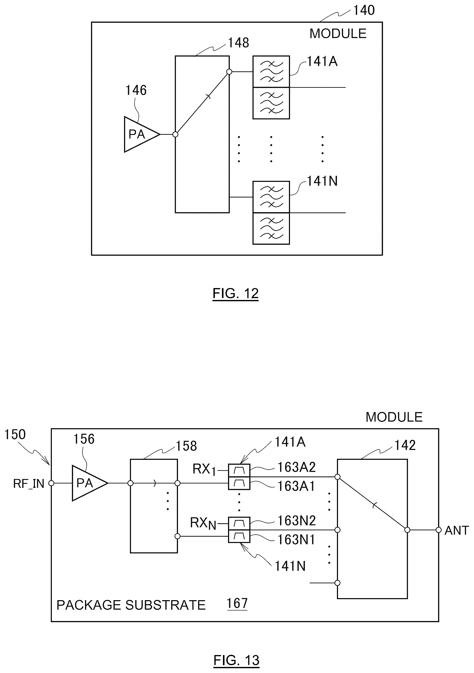 Patent US12620959 Figure 10 – Film bulk acoustic wave resonators and filters with transverse mode suppression