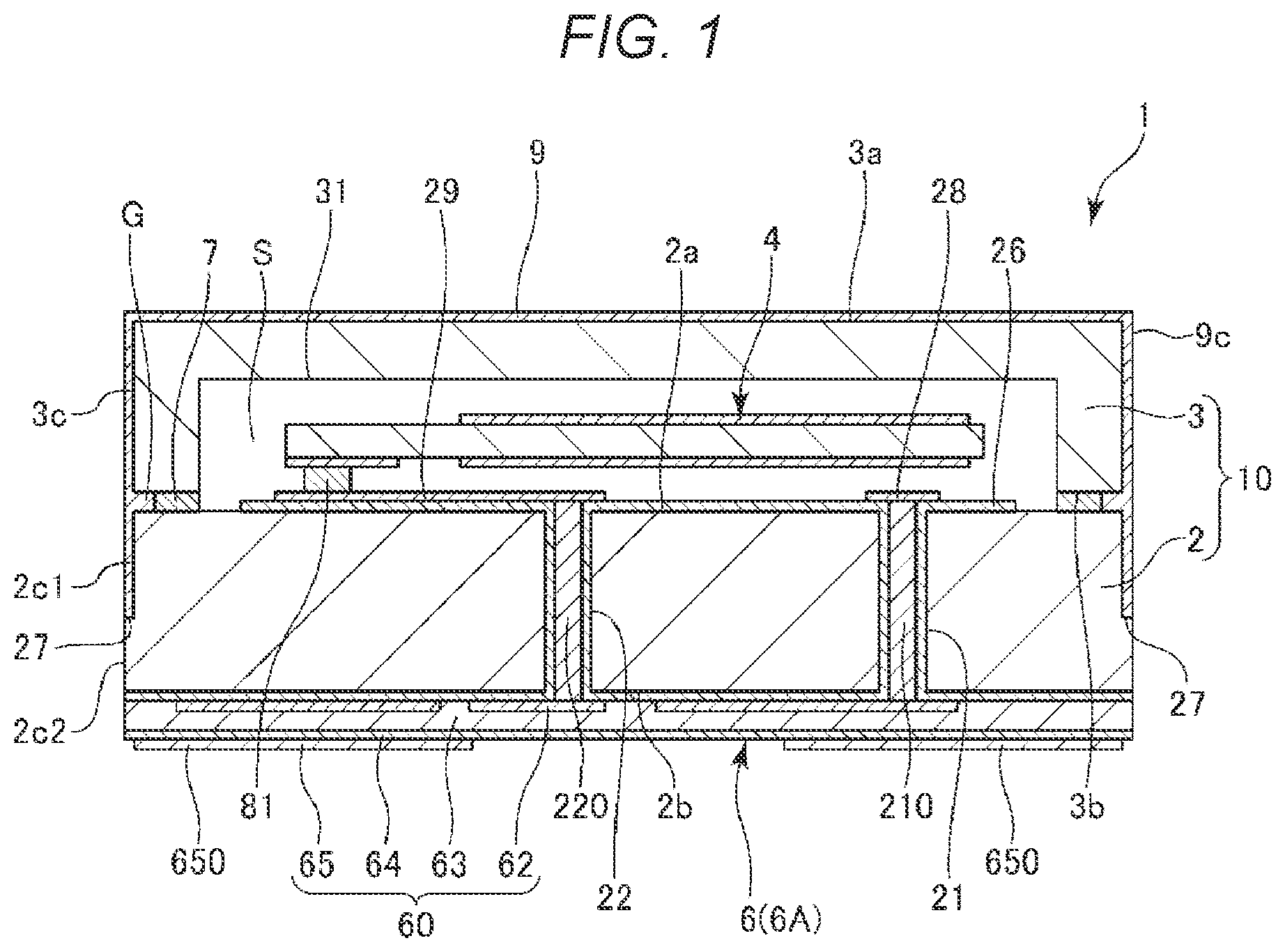 Patent US12620963 — Vibration device — Figure 1