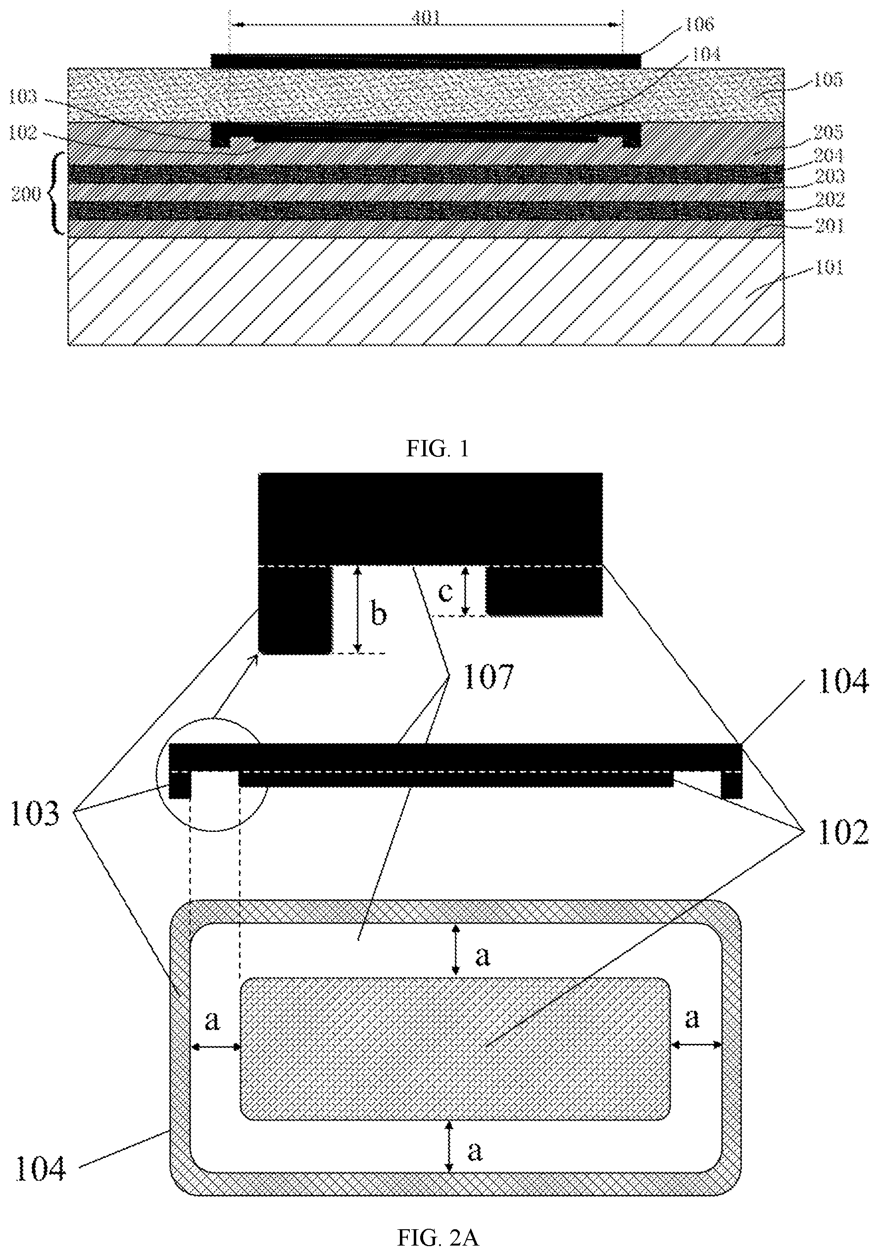 Patent US12620966 Figure 1 – Solidly mounted resonator