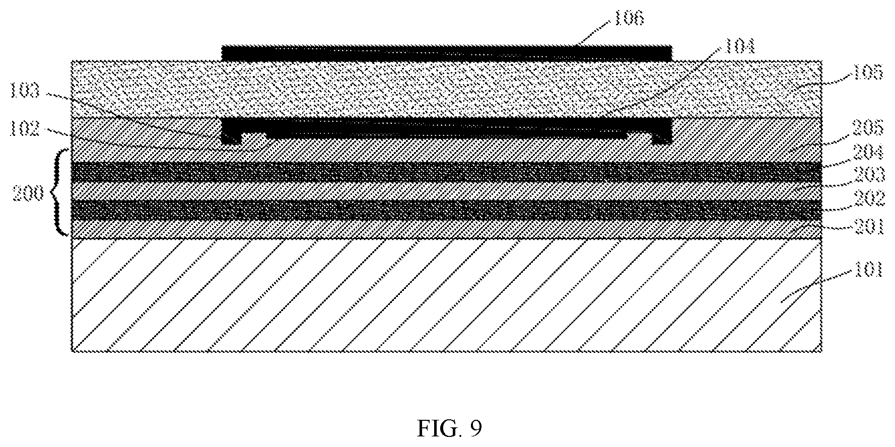 Patent US12620966 Figure 5 – Solidly mounted resonator