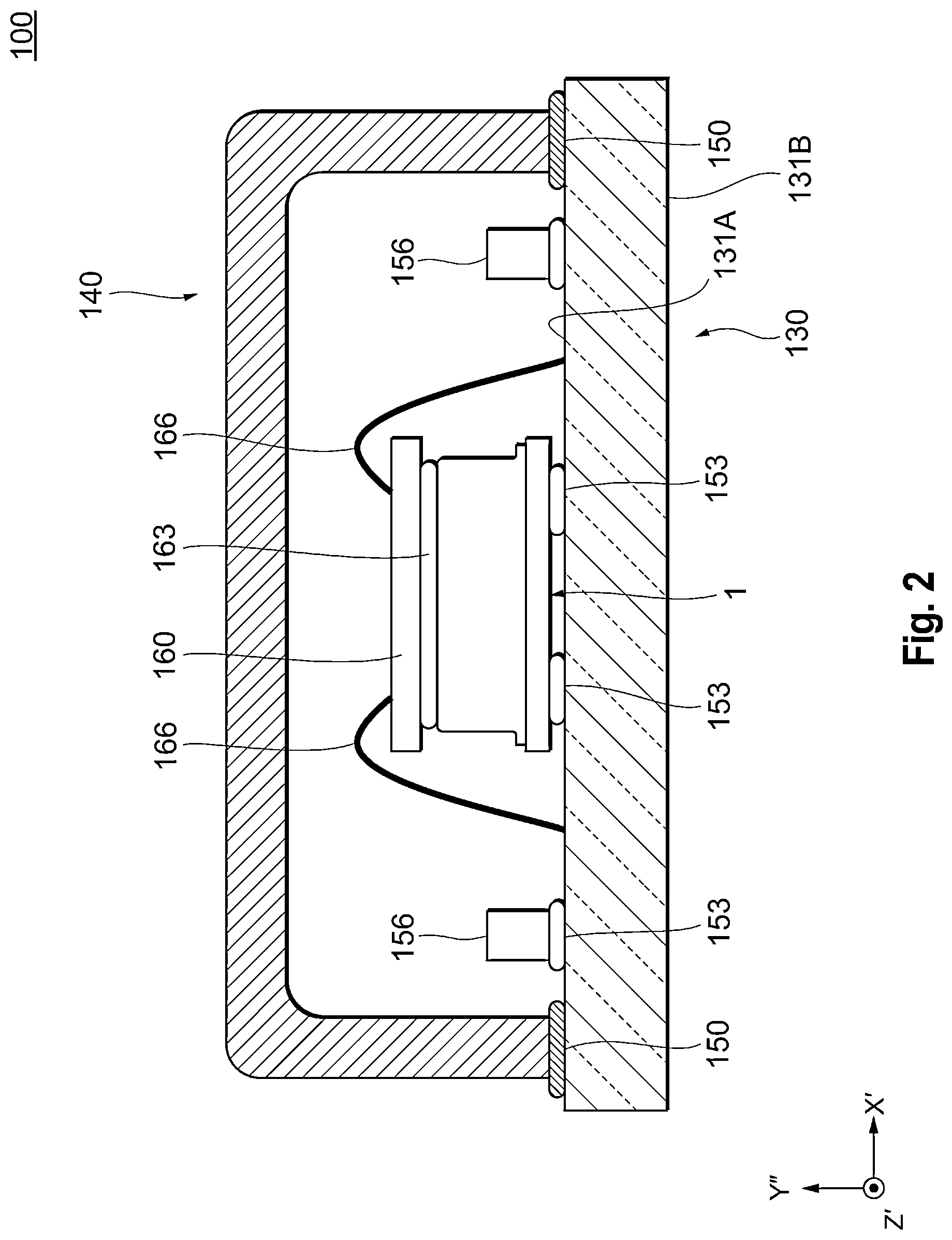 Patent US12620968 Figure 2 – Quartz crystal resonator, quartz crystal resonator unit and quartz crystal oscillator