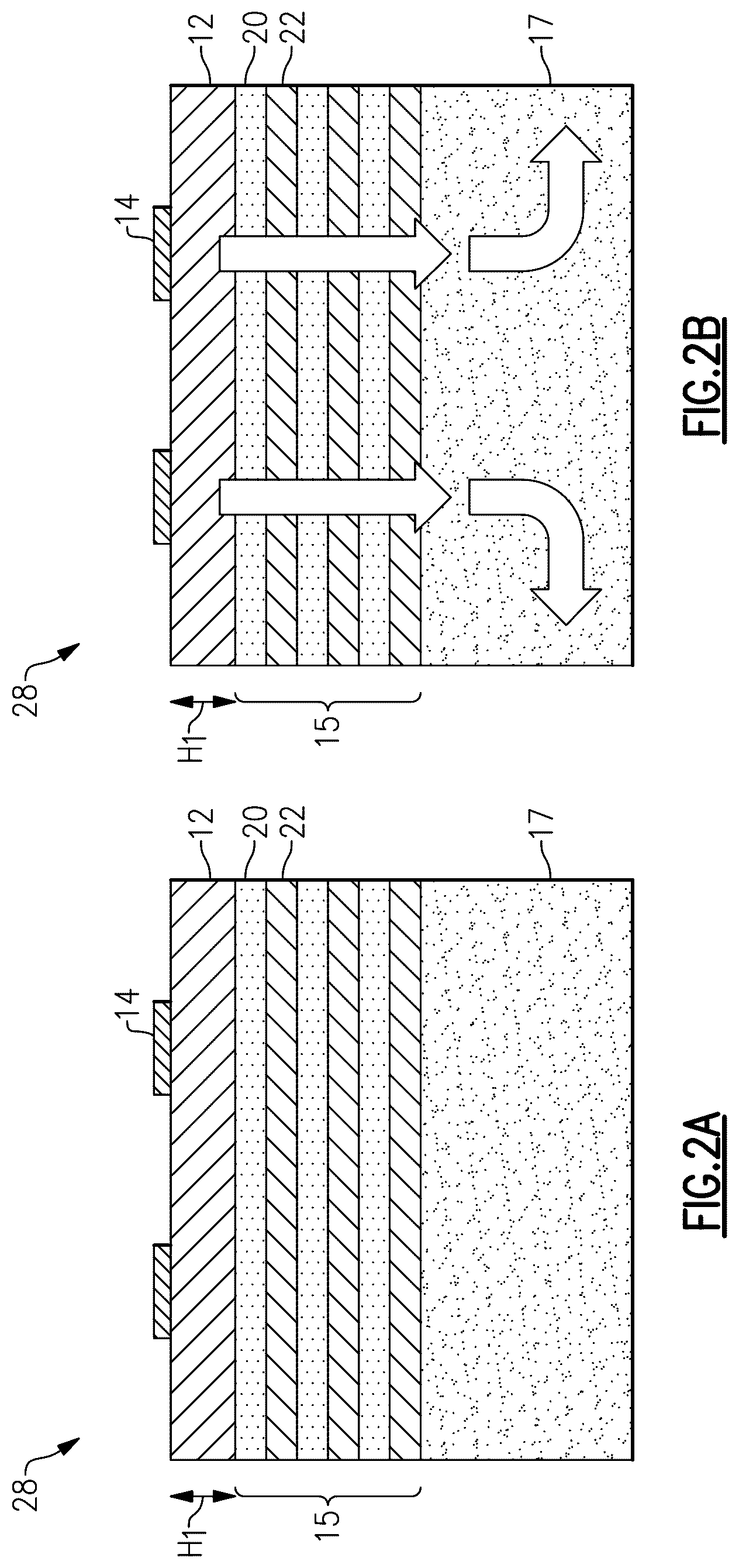 Patent US12620969 Figure 2 – Assembly with piezoelectric layer with embedded interdigital transducer electrode