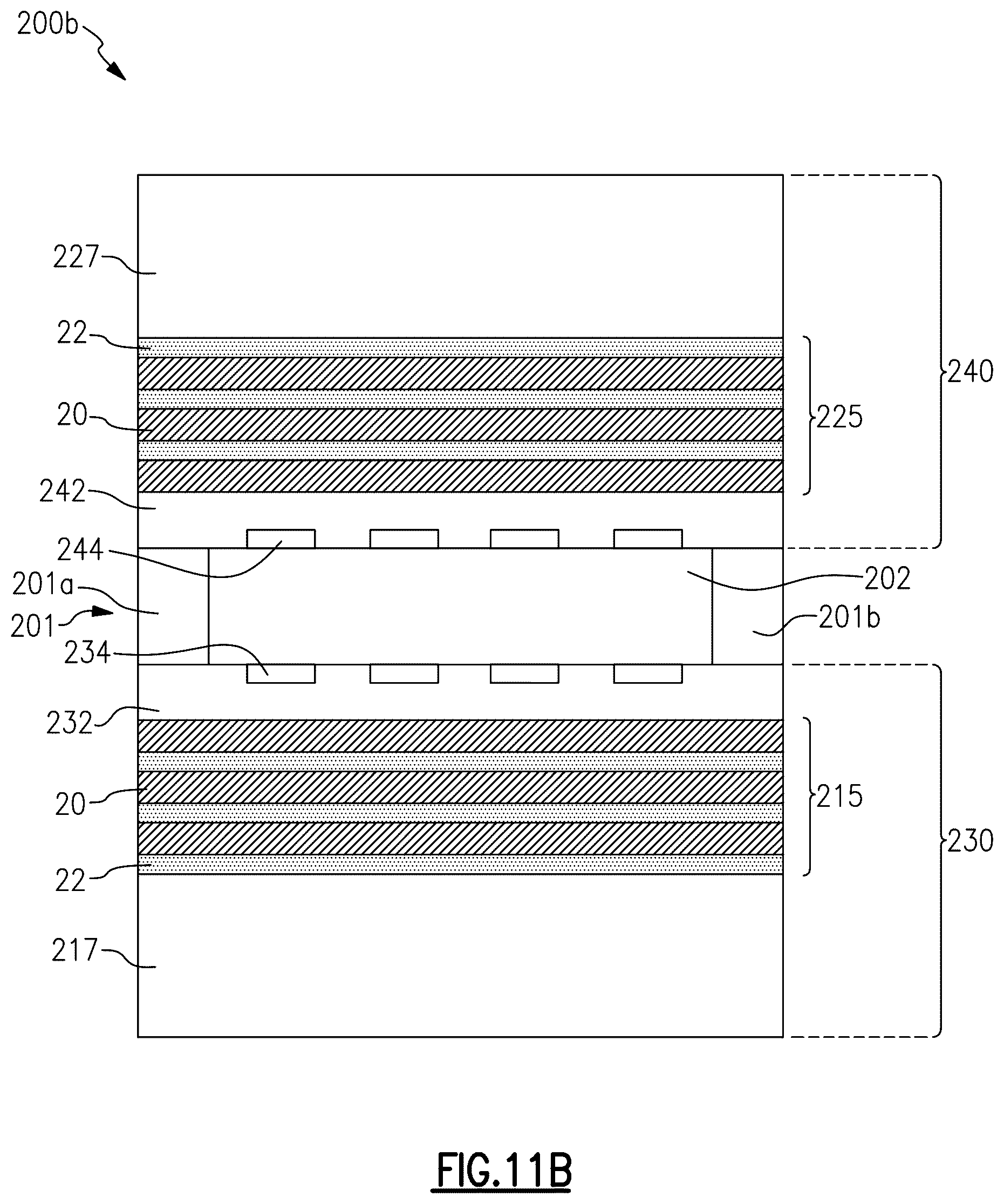 Patent US12620969 Figure 16 – Assembly with piezoelectric layer with embedded interdigital transducer electrode