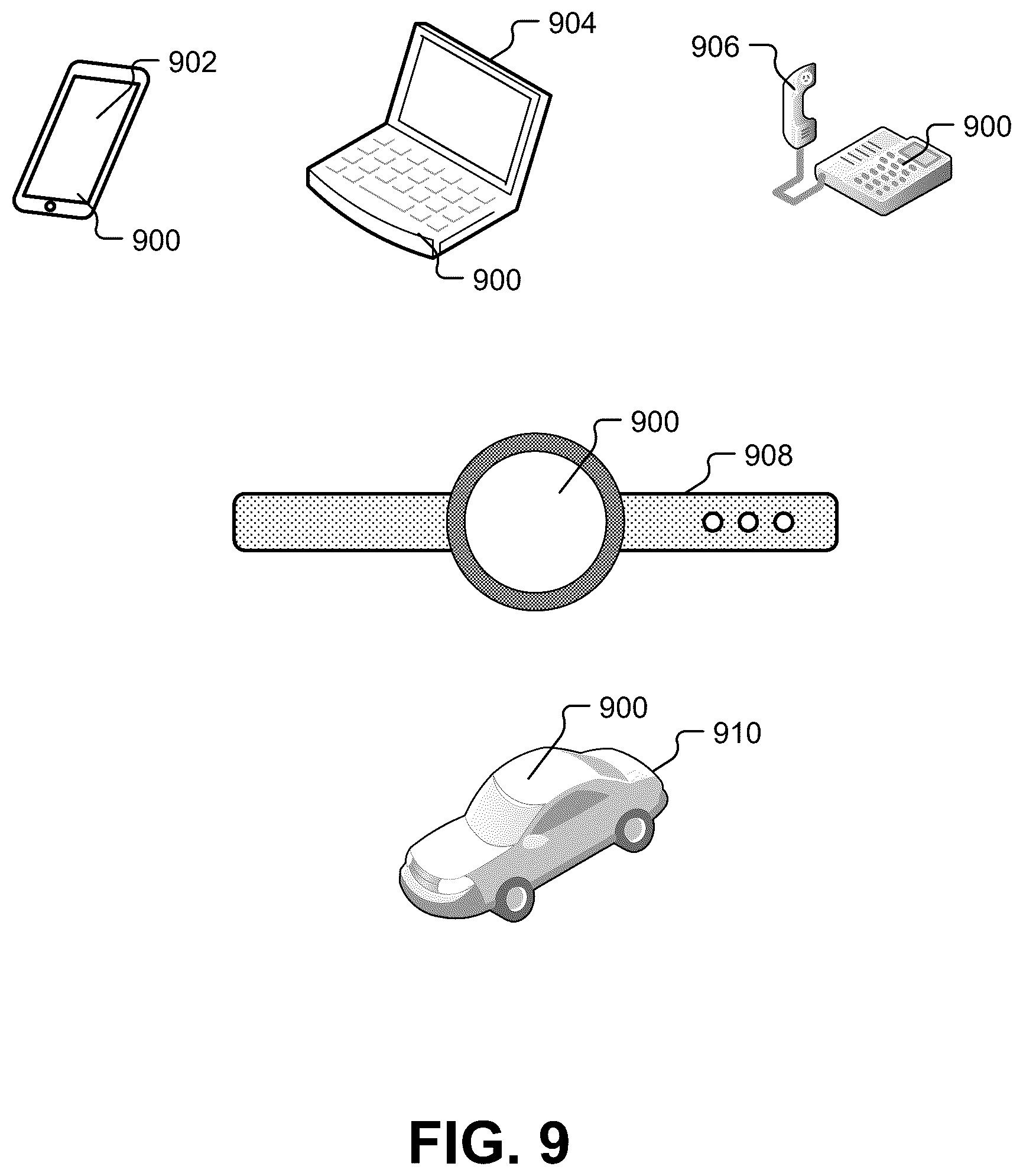 Patent US12620970 Figure 11 – Integrated devices with multiple acoustic resonator chiplets